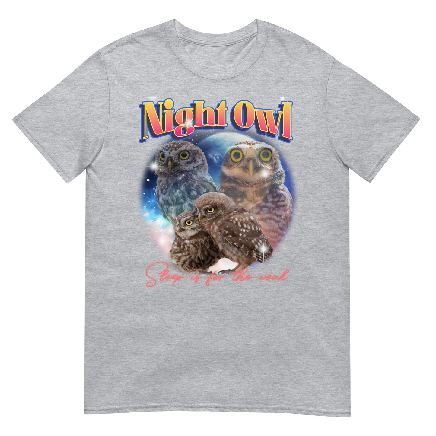 Night owl sleep is for the weak Nachteule T-Shirt