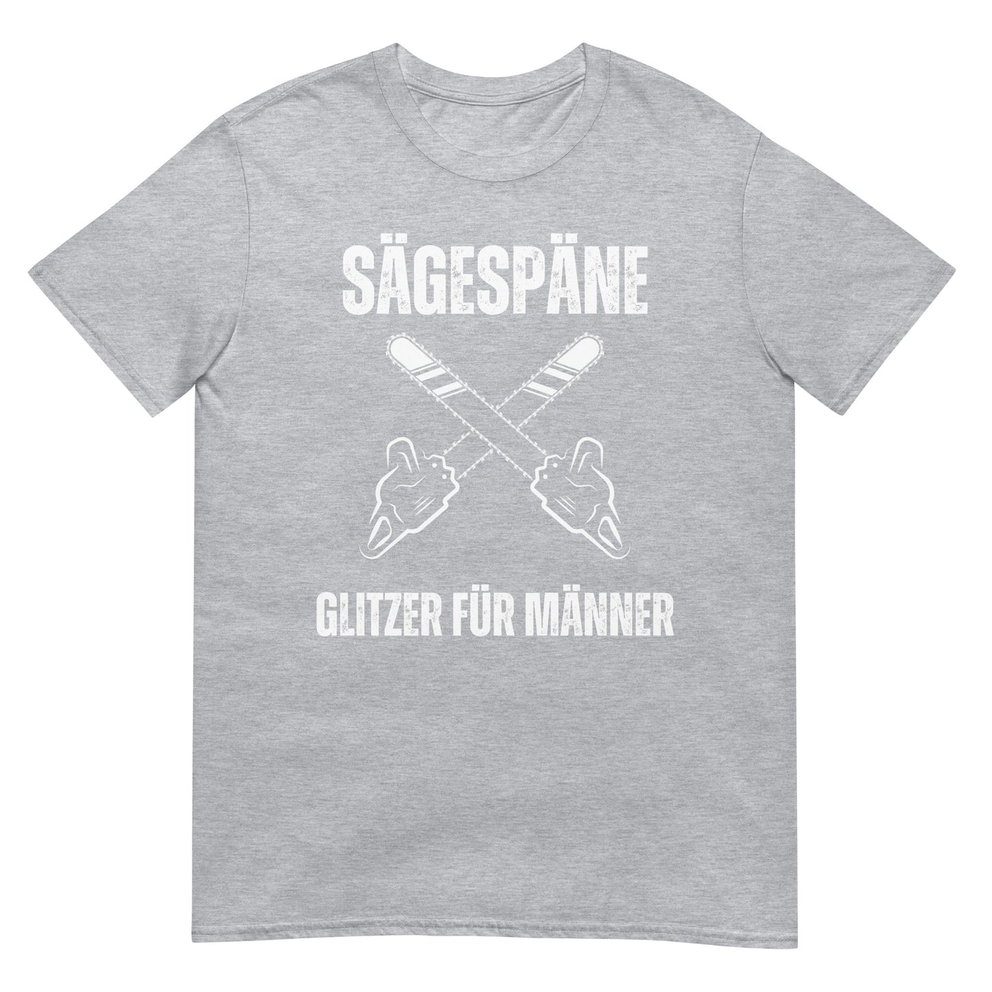 Sägespäne Glitzer für Männer Handwerker T-Shirt