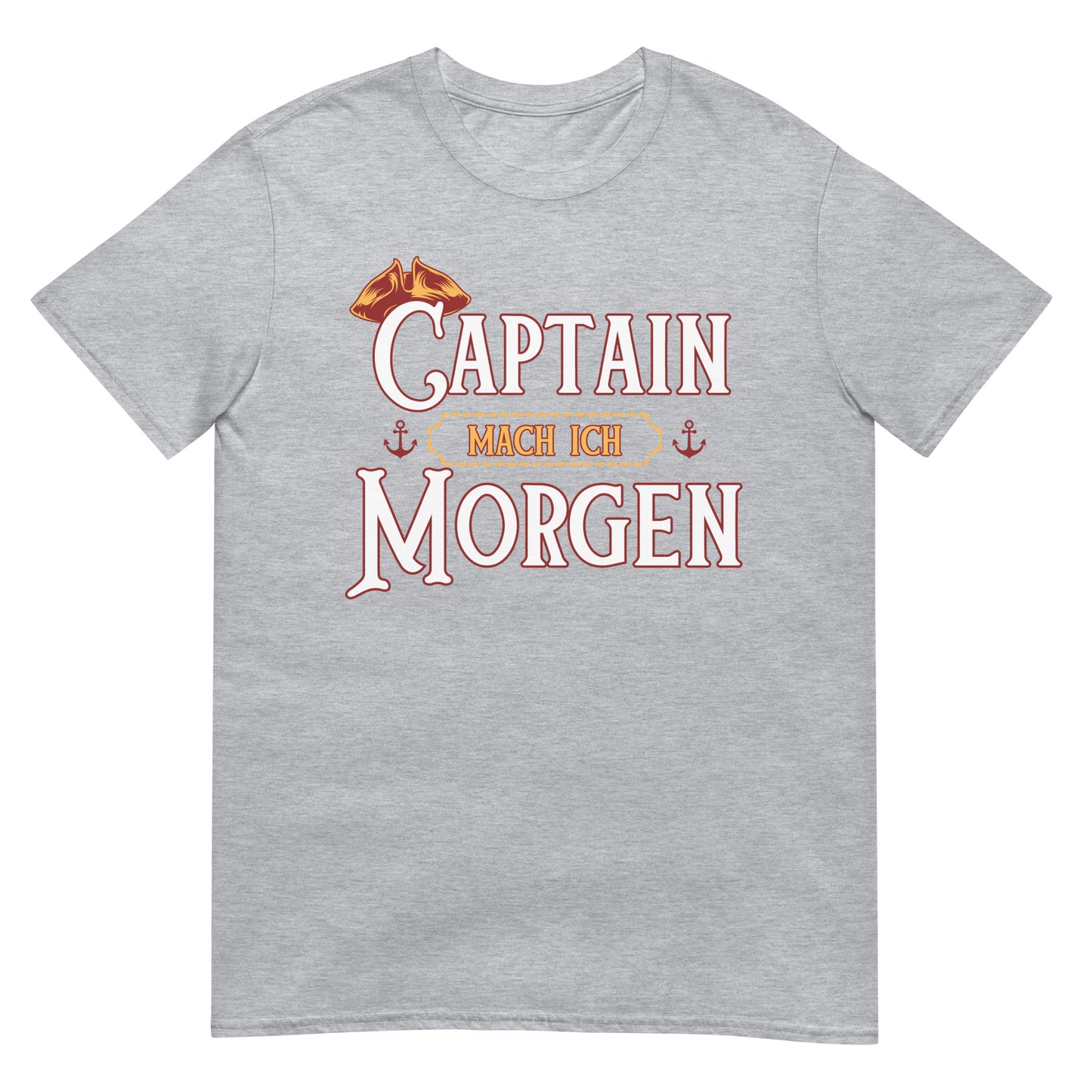 Captain mach ich Morgen Rum T-Shirt