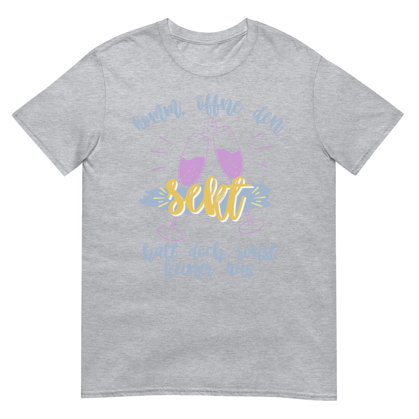 Öffne den Sekt hält doch sonst keiner aus T-Shirt