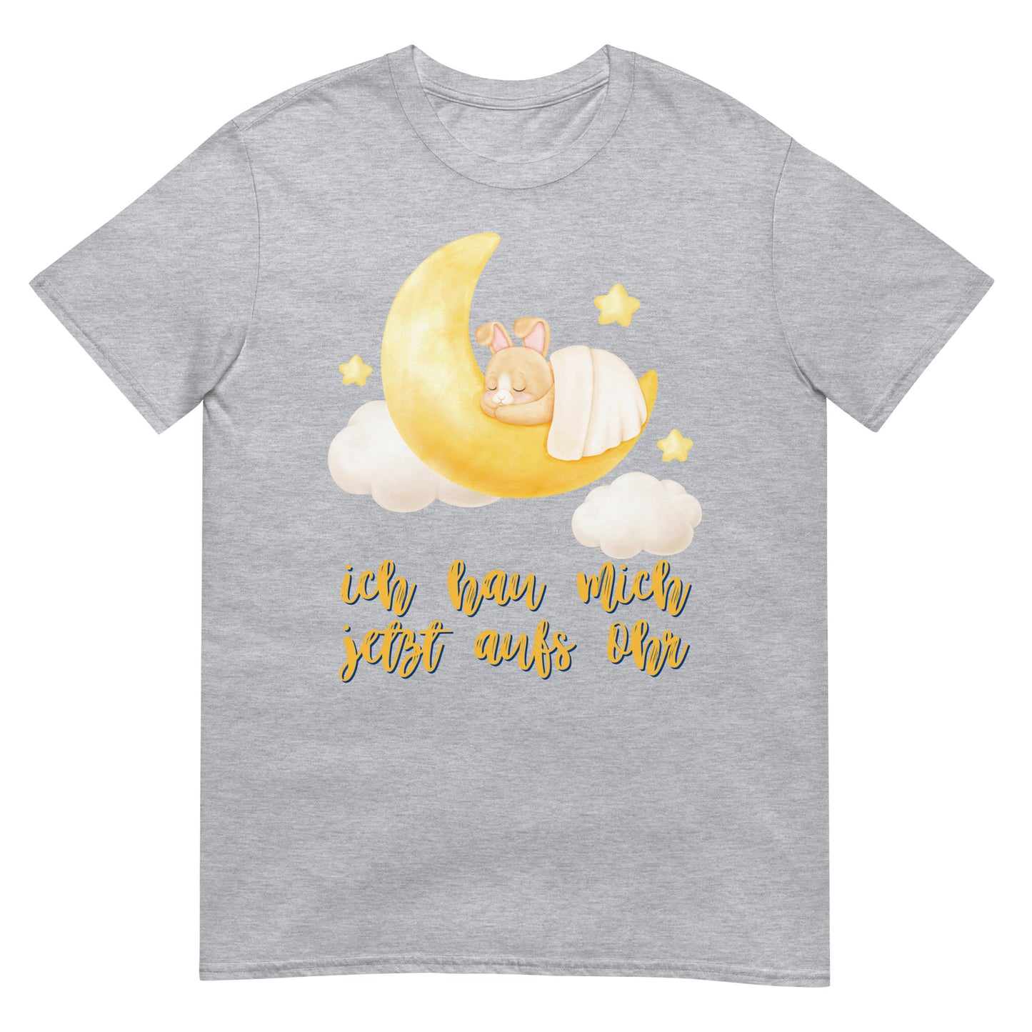 Ich hau mich jetzt aufs Ohr Hase Schlafshirt T-Shirt