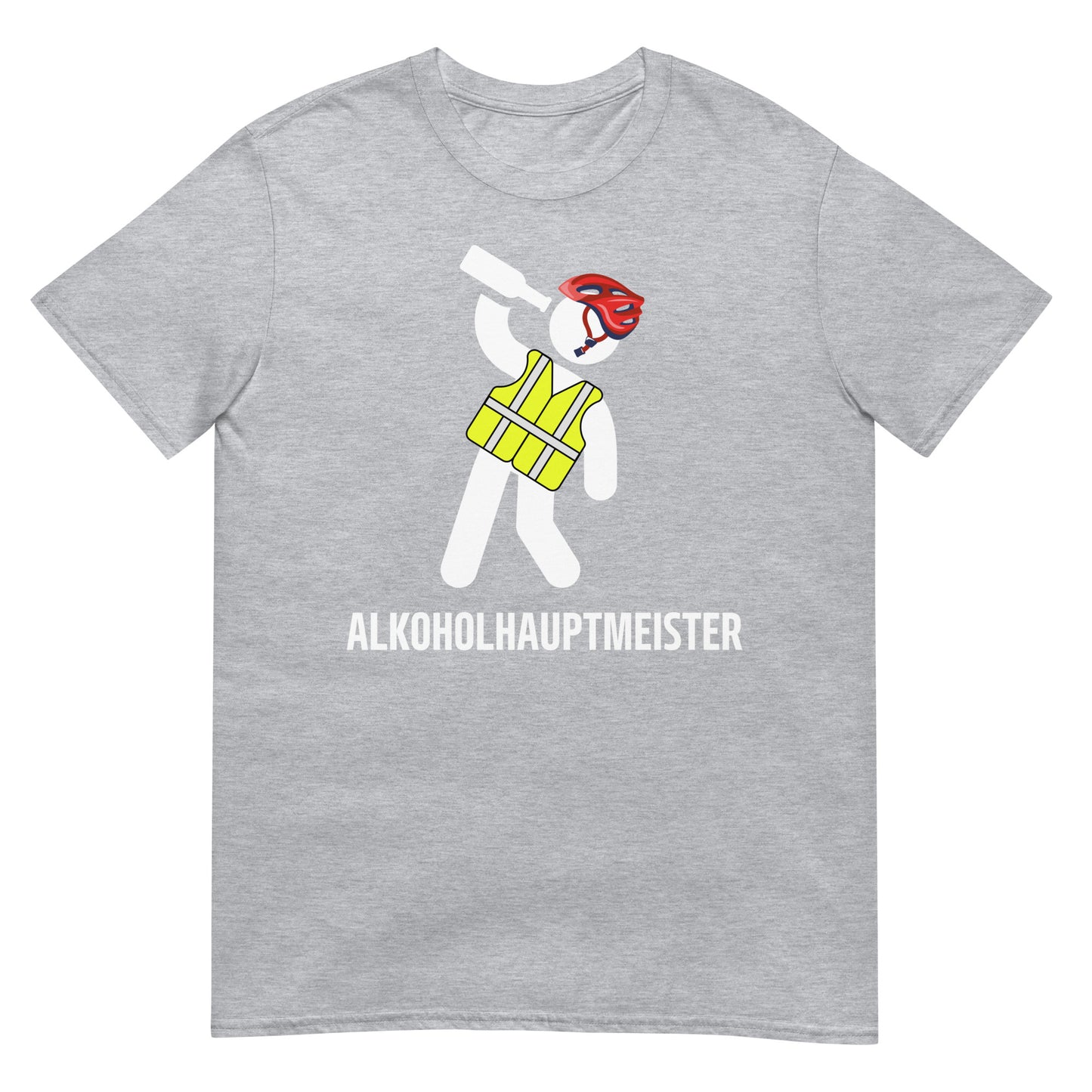 Alkoholhauptmeister Saufen Parodie Meme T-Shirt