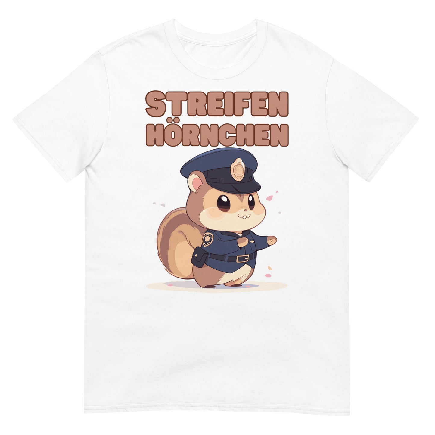 Streifen Hörnchen Polizist T-Shirt