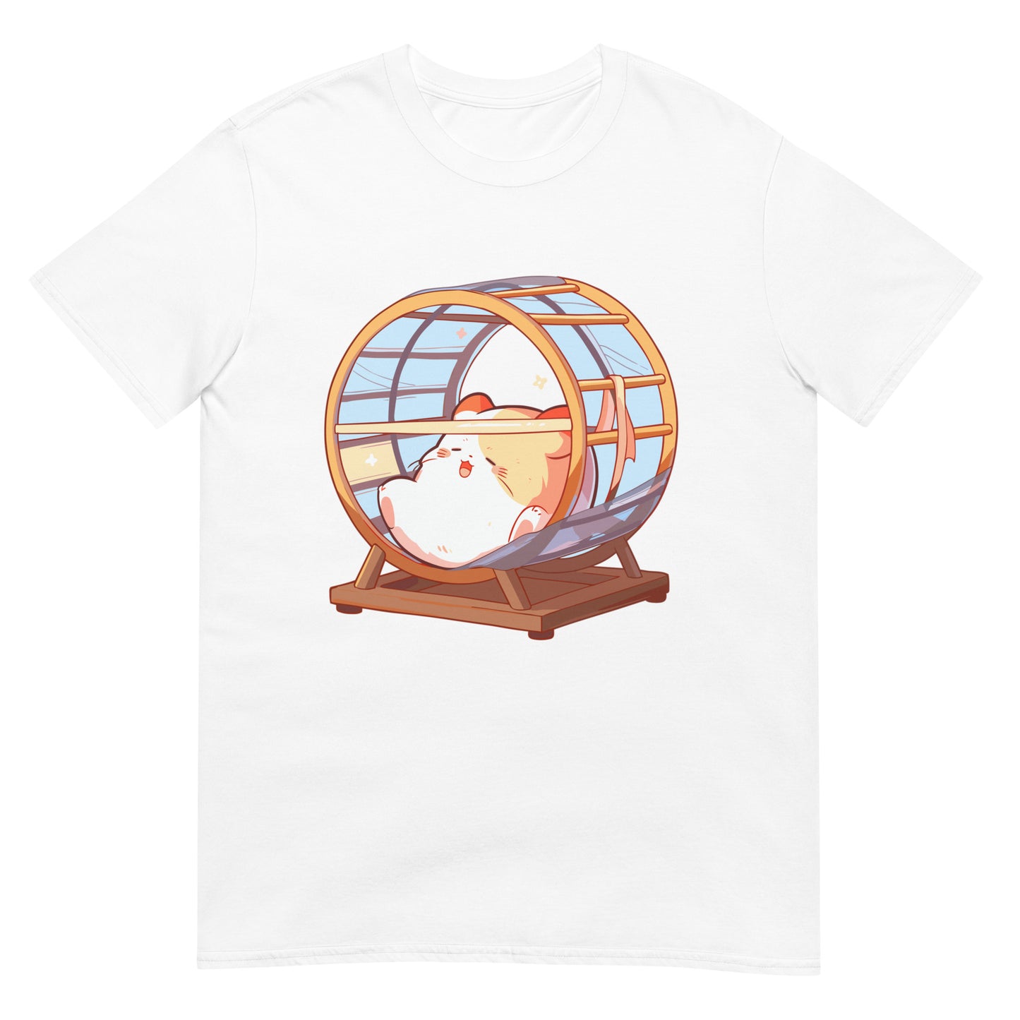 Schlafender Hamster im Hamsterrad T-Shirt