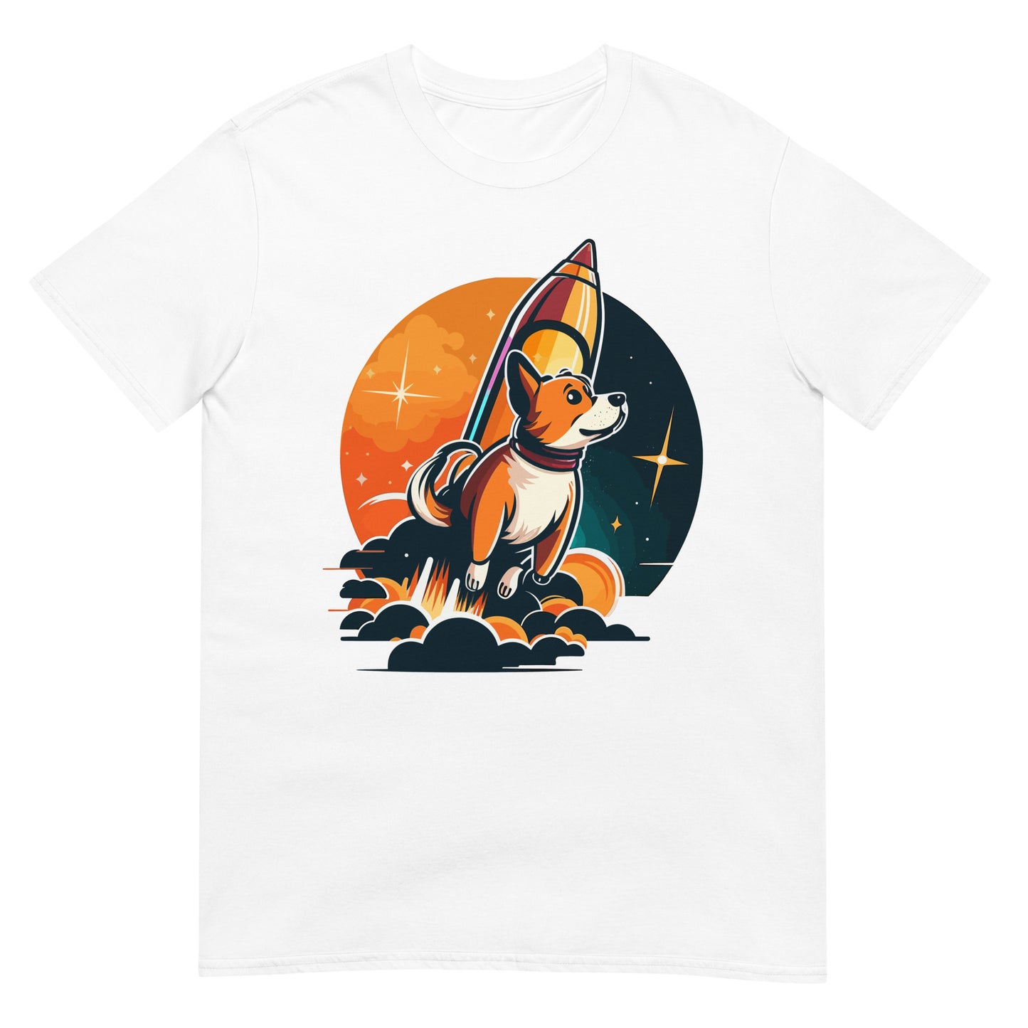Hund auf Weltraumreise T-Shirt