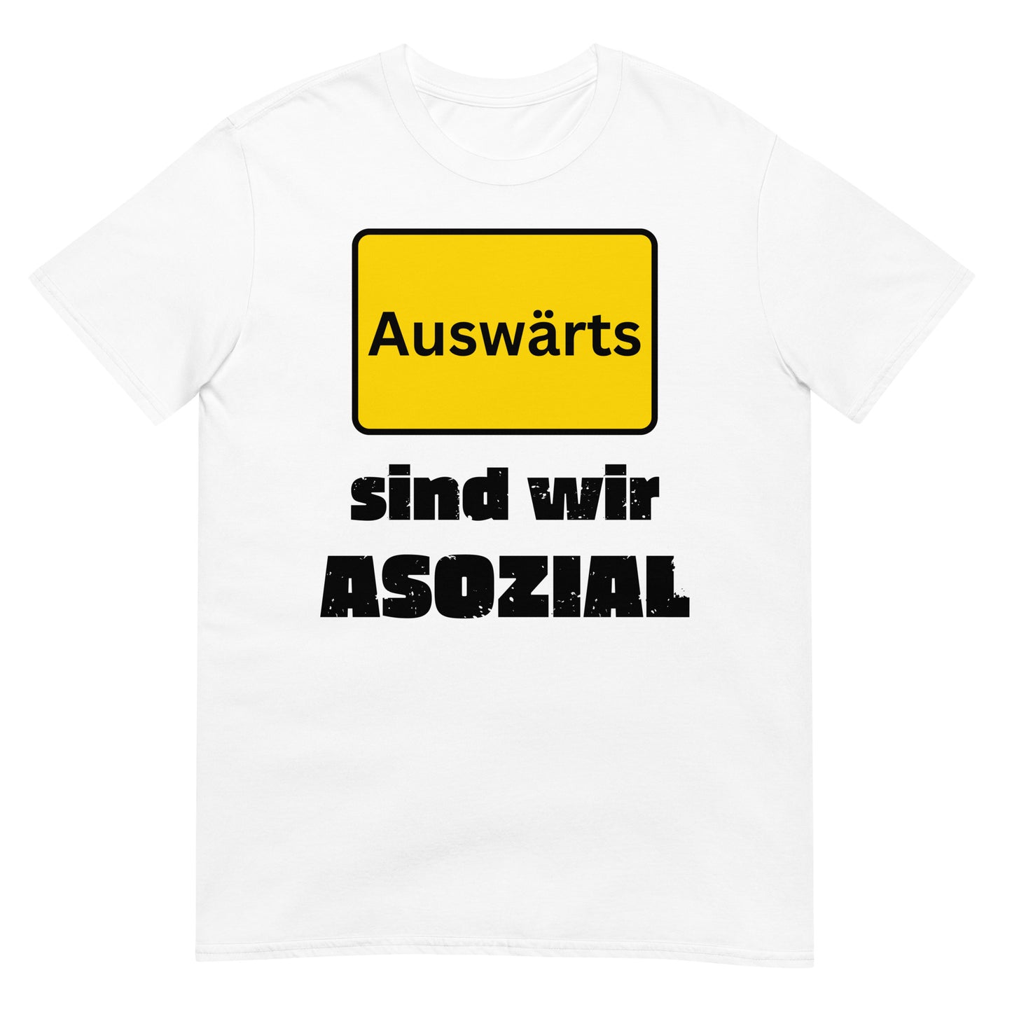 Away we are anti-social football t-shirt