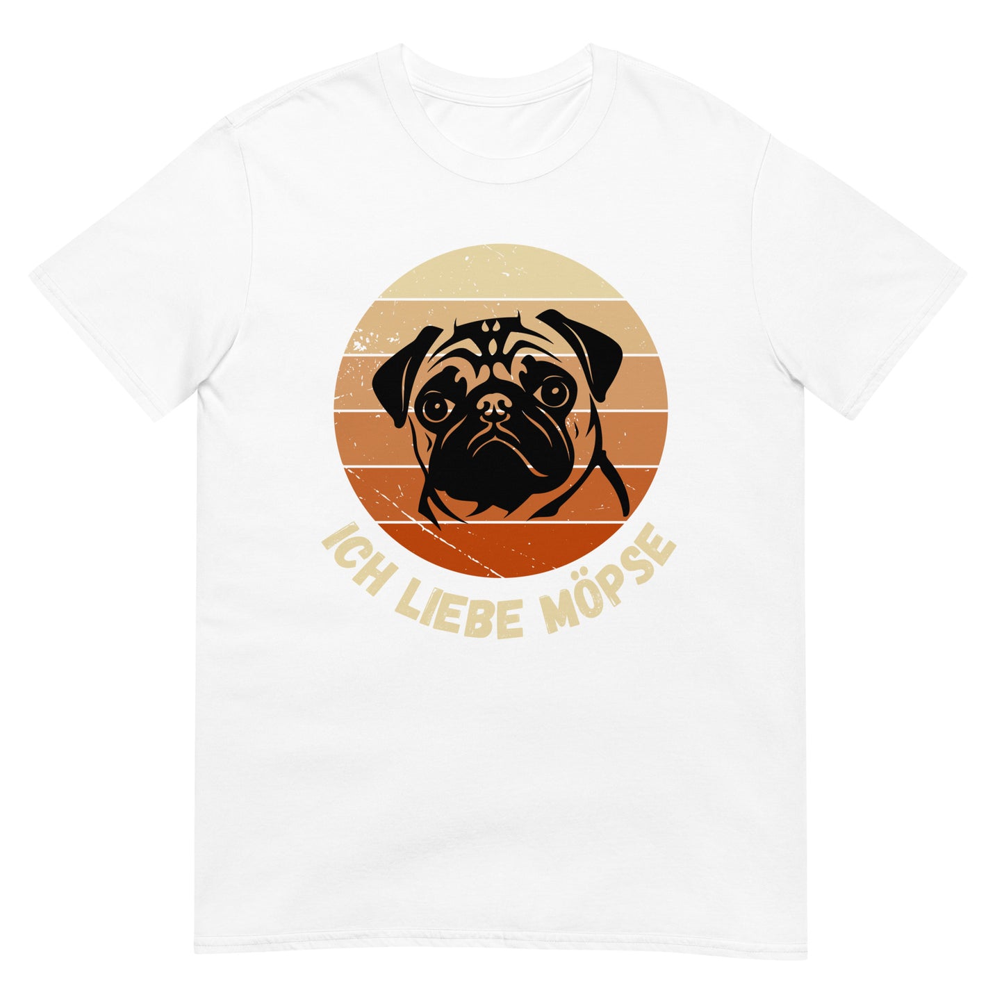 Ich liebe Möpse Mops T-Shirt