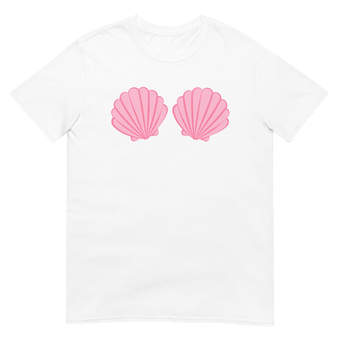 Muschel BH Meerjungfrau Last Minute Kostüm T-Shirt