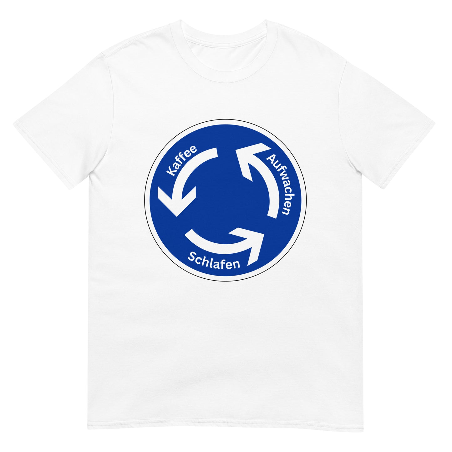 Aufwachen Kaffee Schlafen Kreislauf T-Shirt