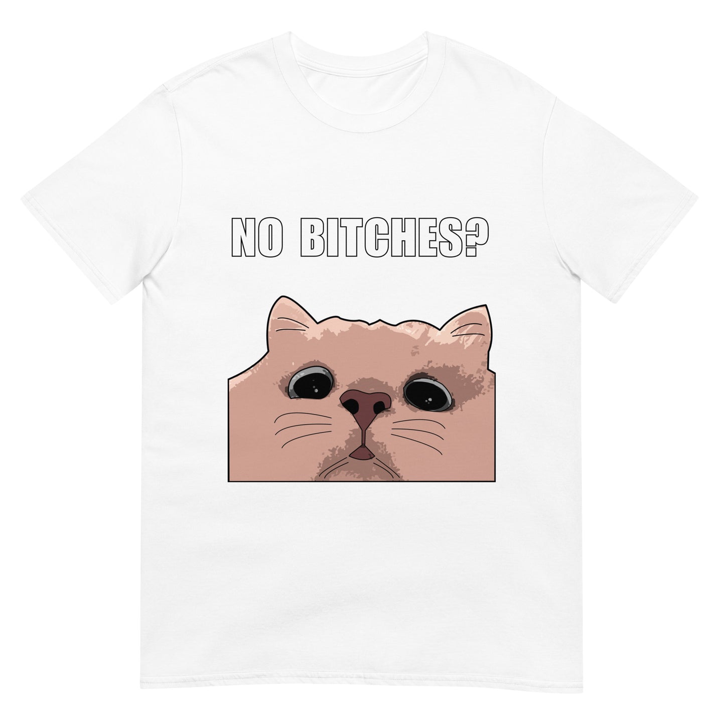 No Bitches Katze T-Shirt