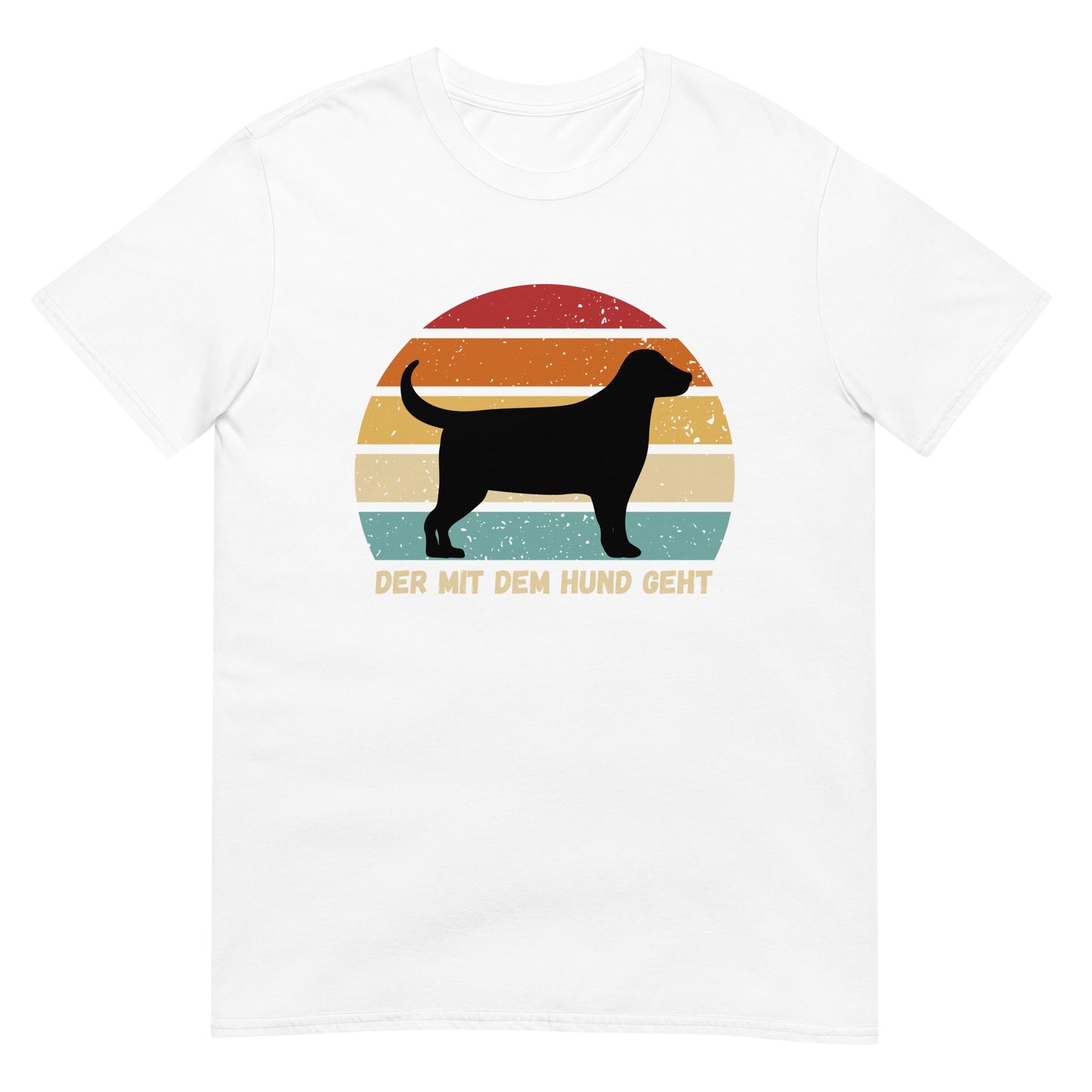 Der mit dem Hund geht Gassi T-Shirt
