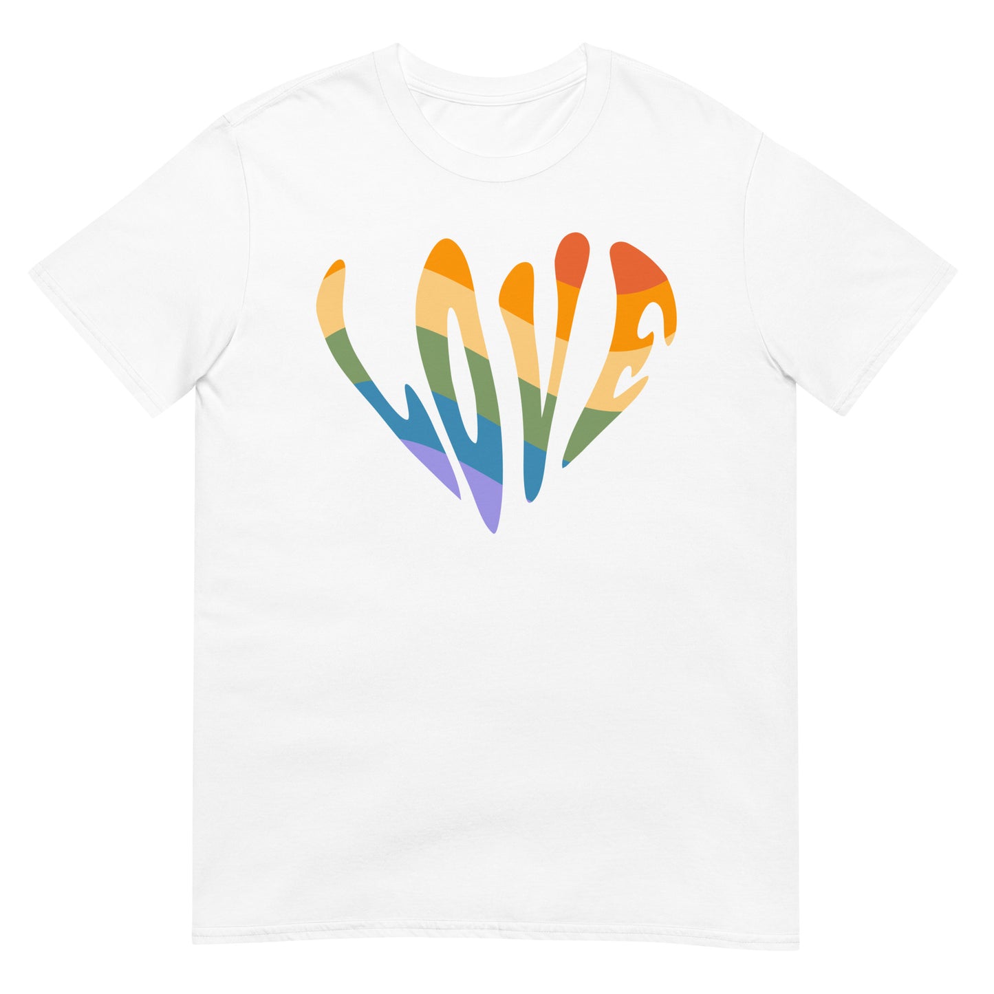 Love Pride Regenbogen T-Shirt