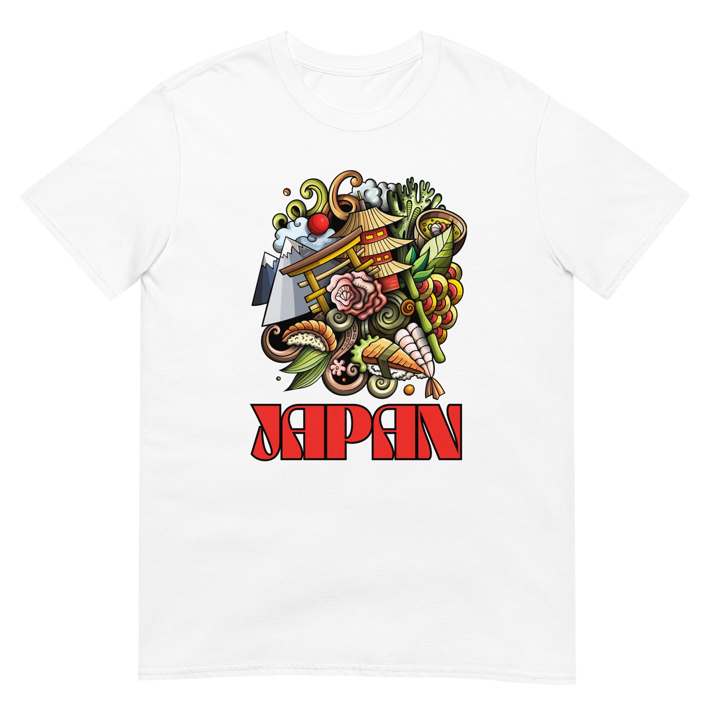 Japan Collage Souvenir T-Shirt