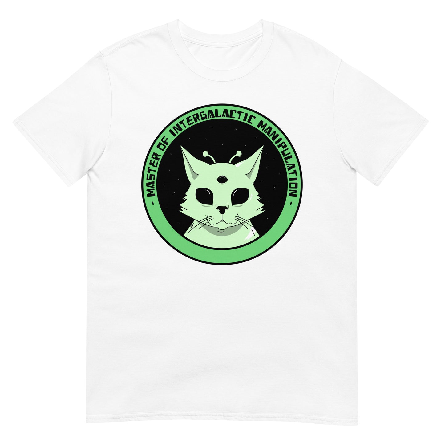 Master of intergalactic manipulation Alien Katze T-Shirt