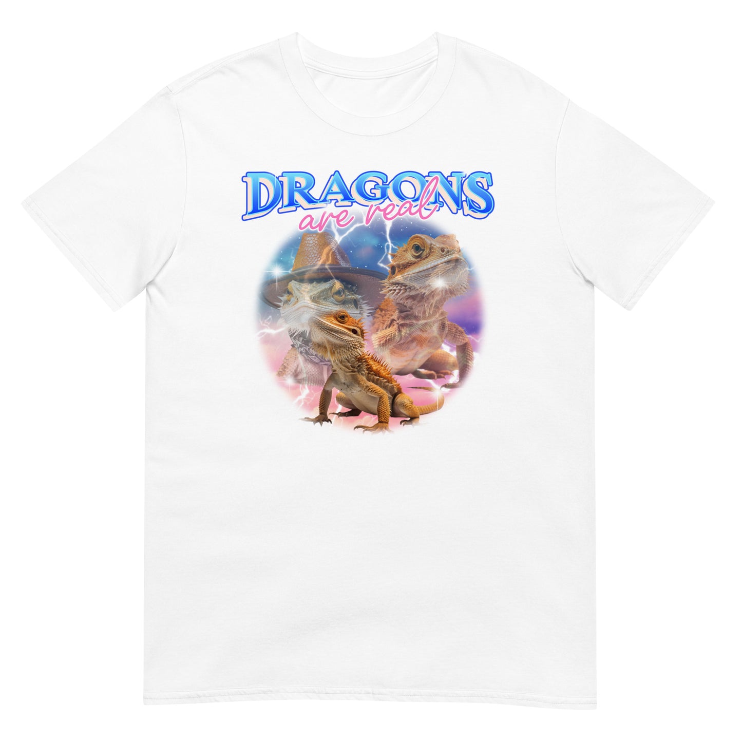 Dragons are real Echsen T-Shirt