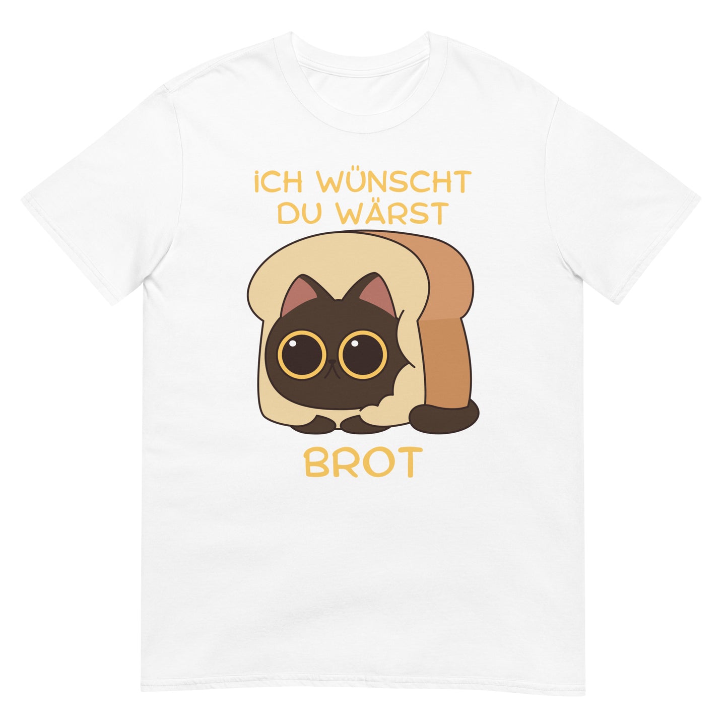 Ich wünscht du wärst Brot Katze T-Shirt