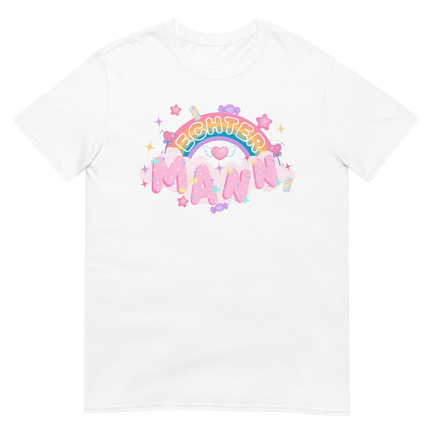 Echter Mann ironisches T-Shirt