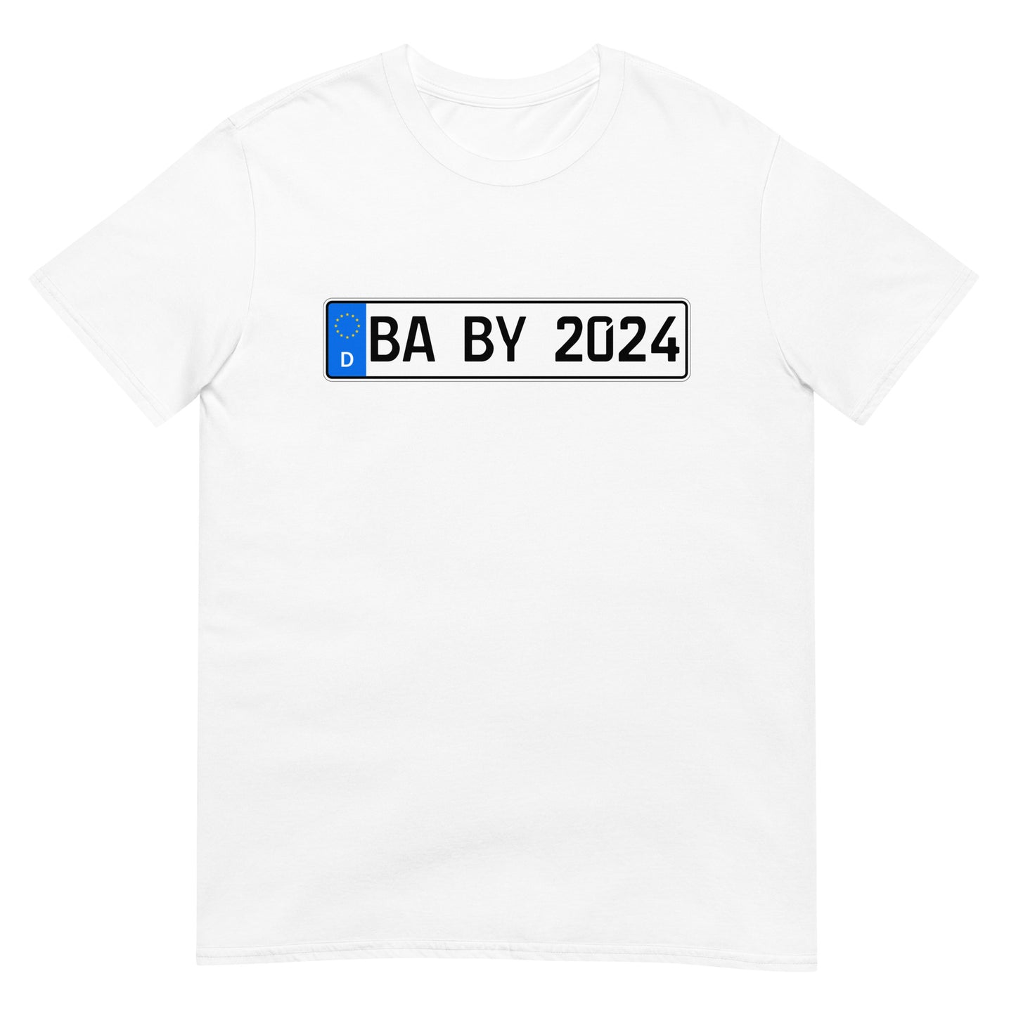 Baby 2024 Auto Nummernschild T-Shirt