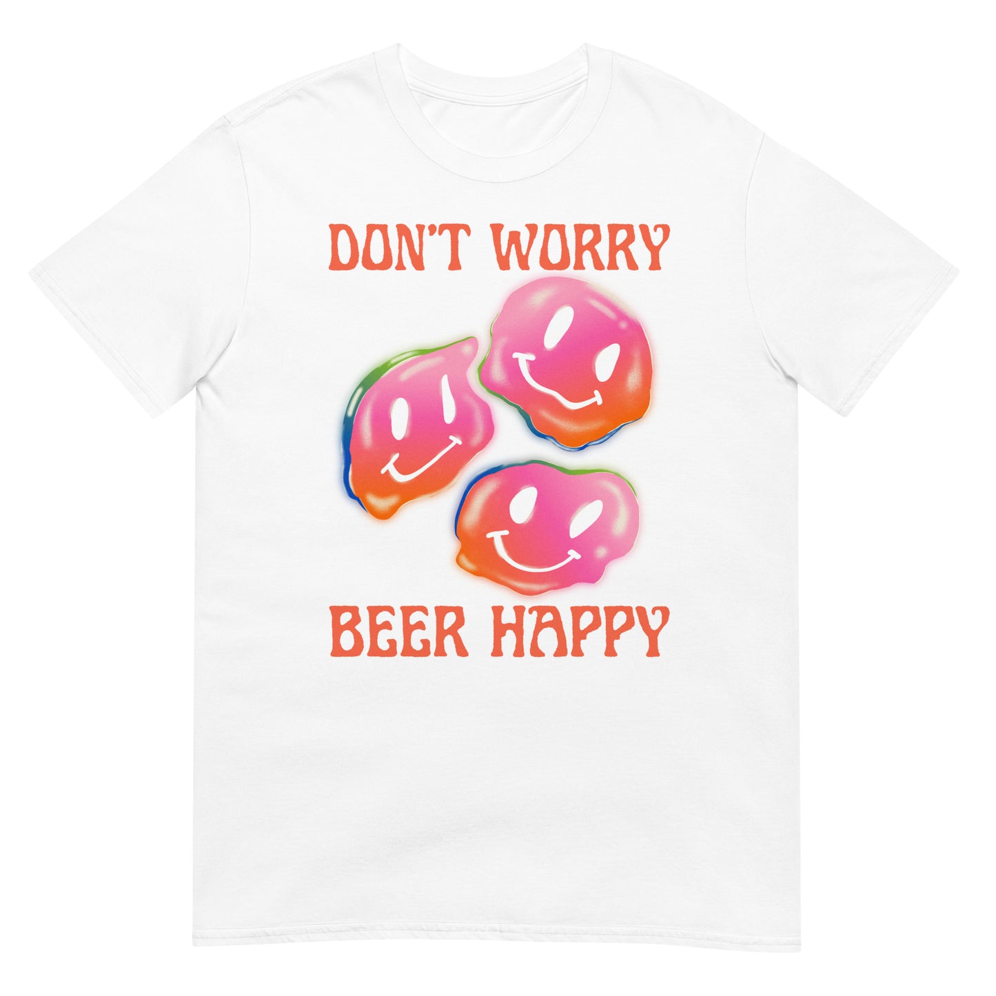 Don't Worry Beer Happy Bier Saufen T-Shirt