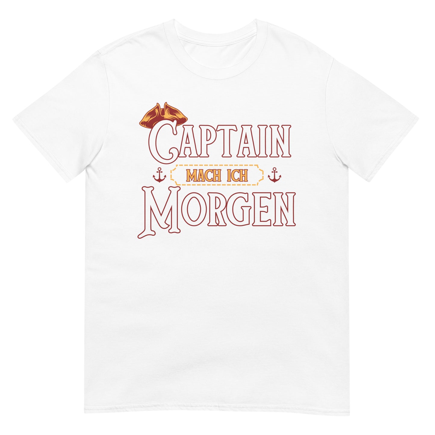 Captain mach ich Morgen Rum T-Shirt