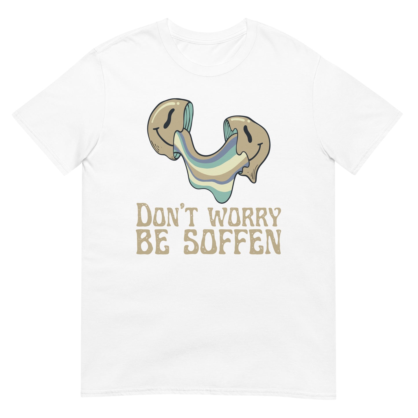 Don't worry be soffen saufen Smiley T-Shirt