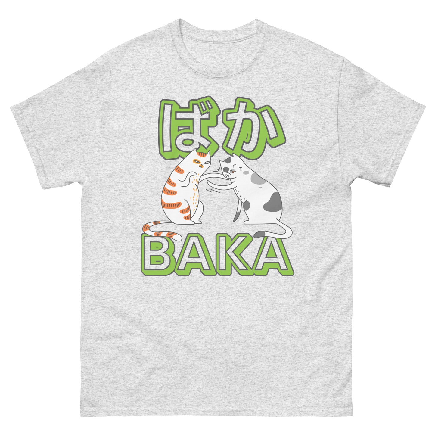 Baka Katzen Backpfeife Anime T-Shirt