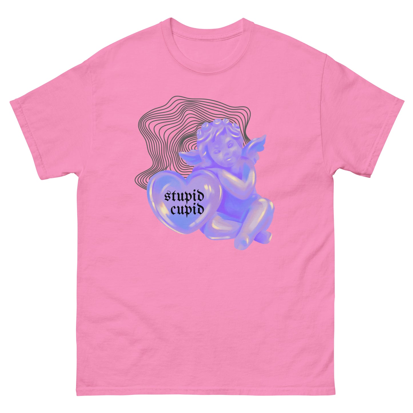 Stupid Cupid Amor Herz T-Shirt
