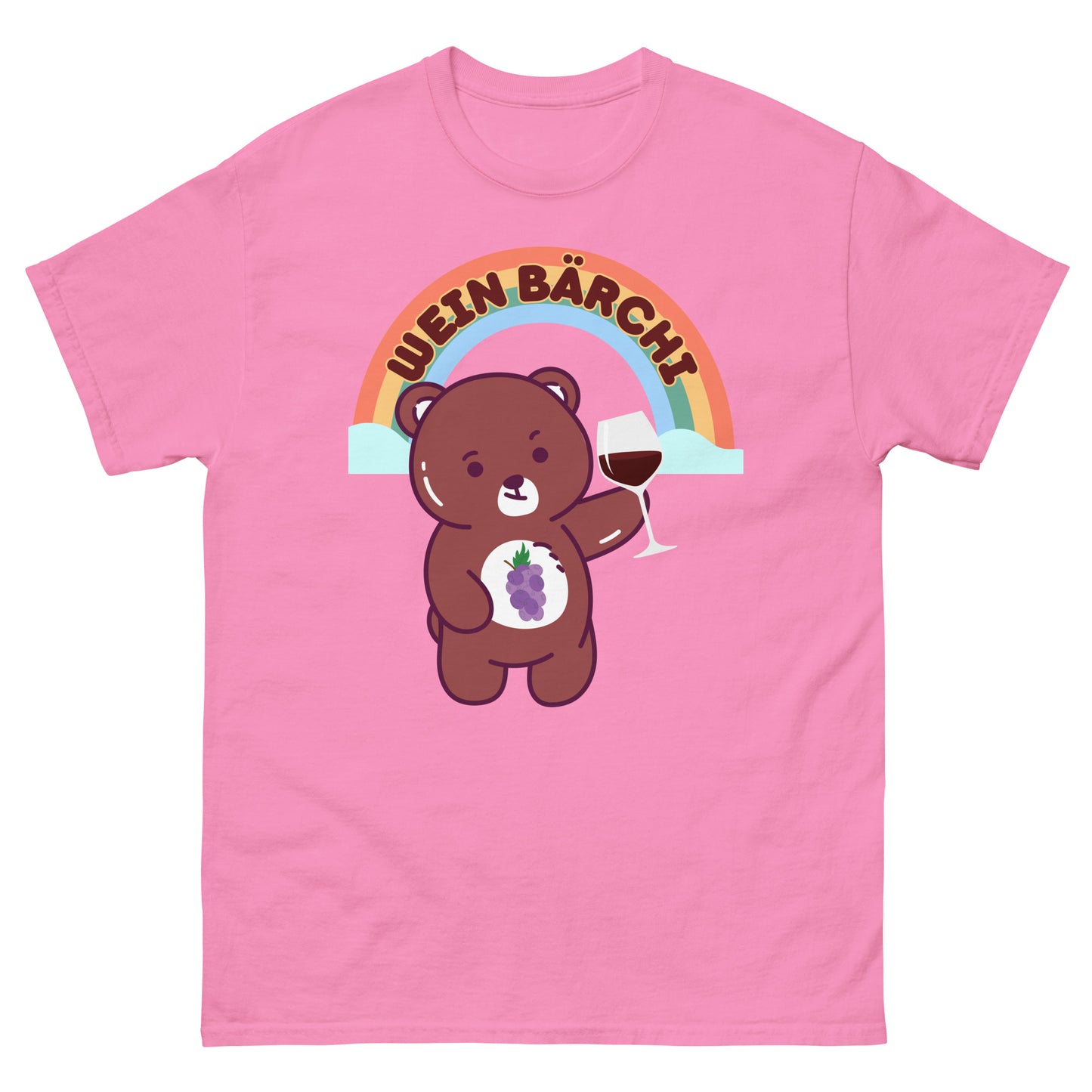 Wein Bärchi Parodie Saufen T-Shirt