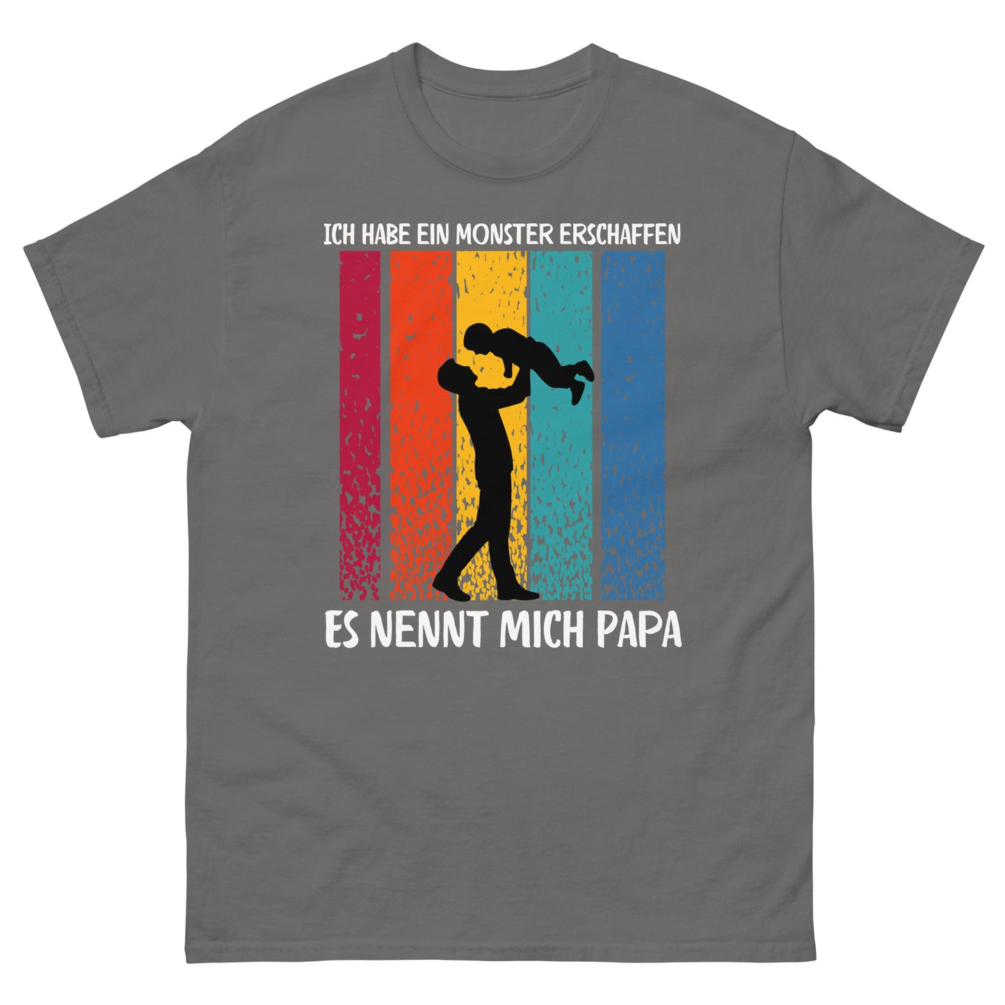 Ich habe ein Monster erschaffen Papa Vater T-Shirt