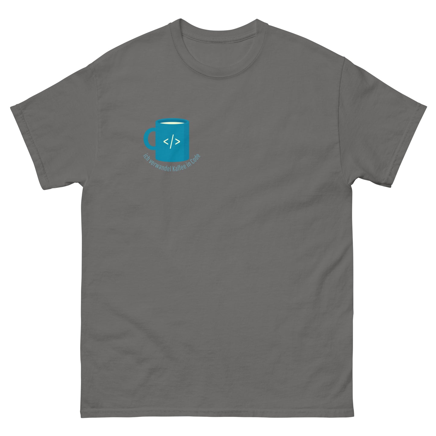 Ich verwandel Kaffee in Code Programmierer T-Shirt