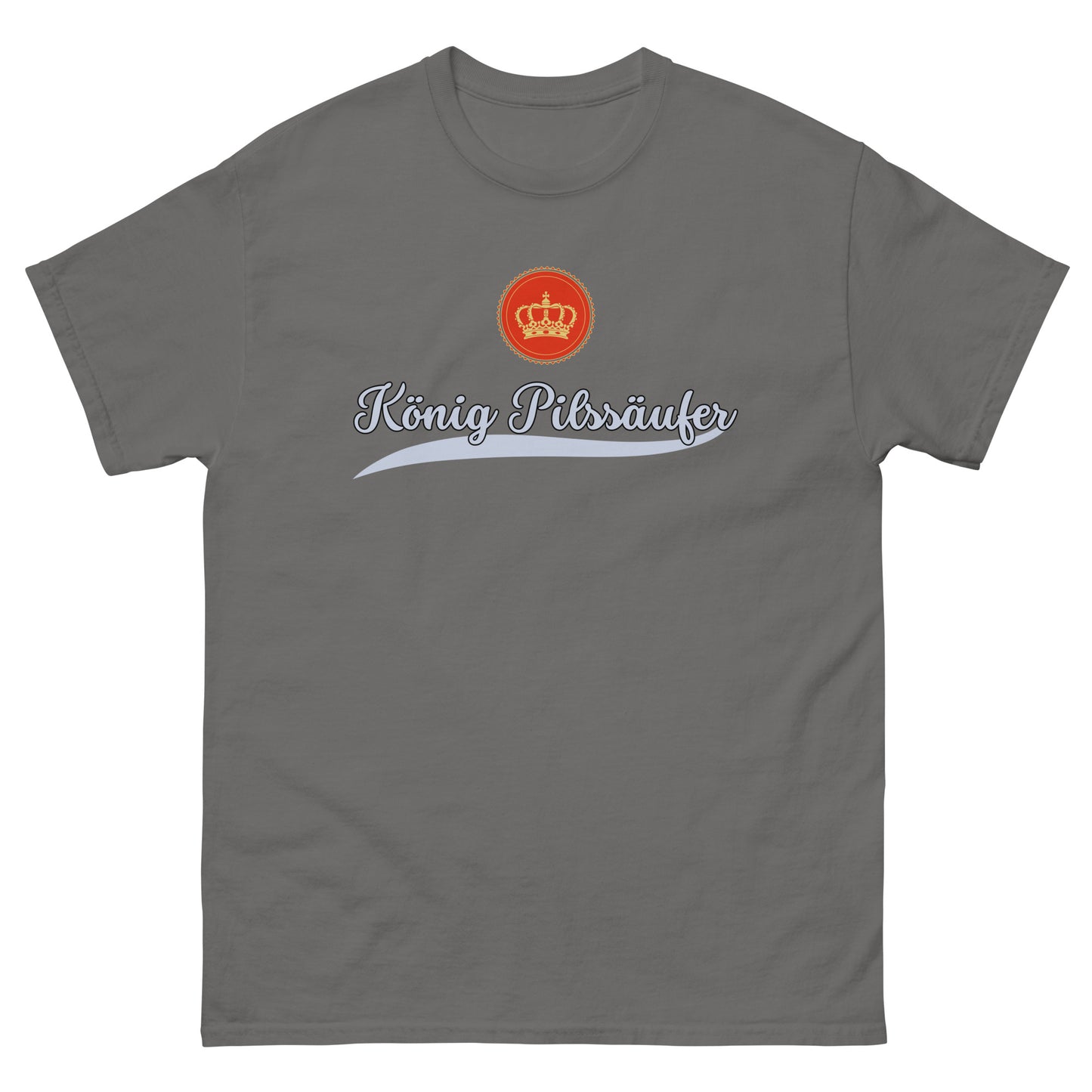 König Pilssäufer Bier Paraodie T-Shirt