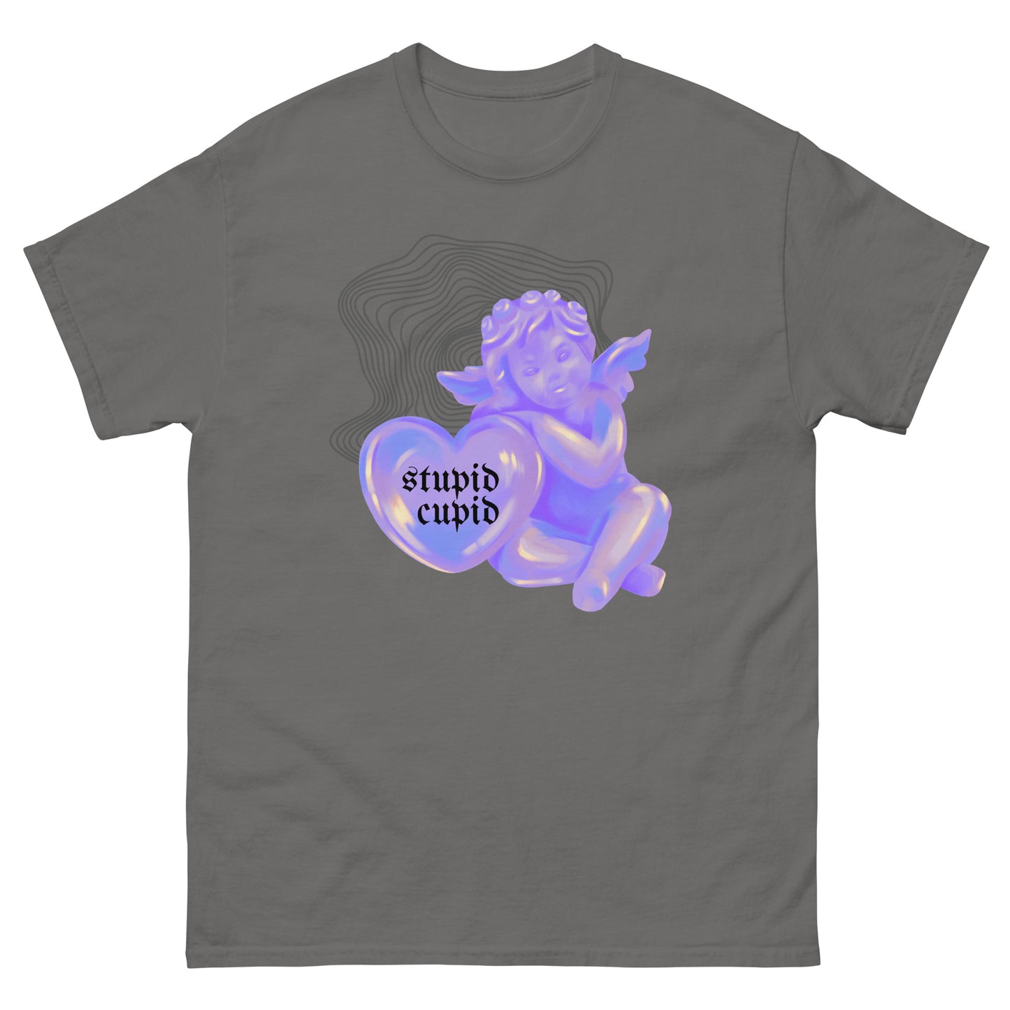 Stupid Cupid Amor Herz T-Shirt