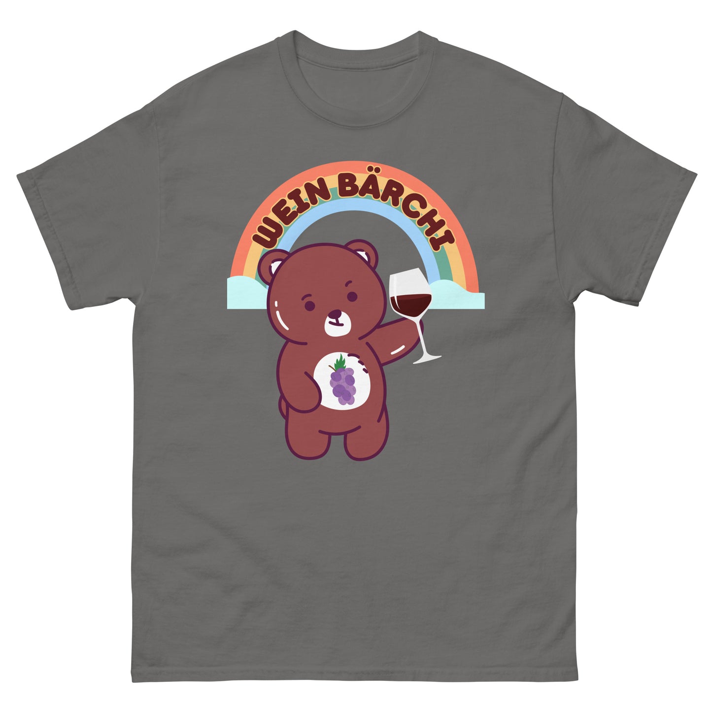 Wein Bärchi Parodie Saufen T-Shirt