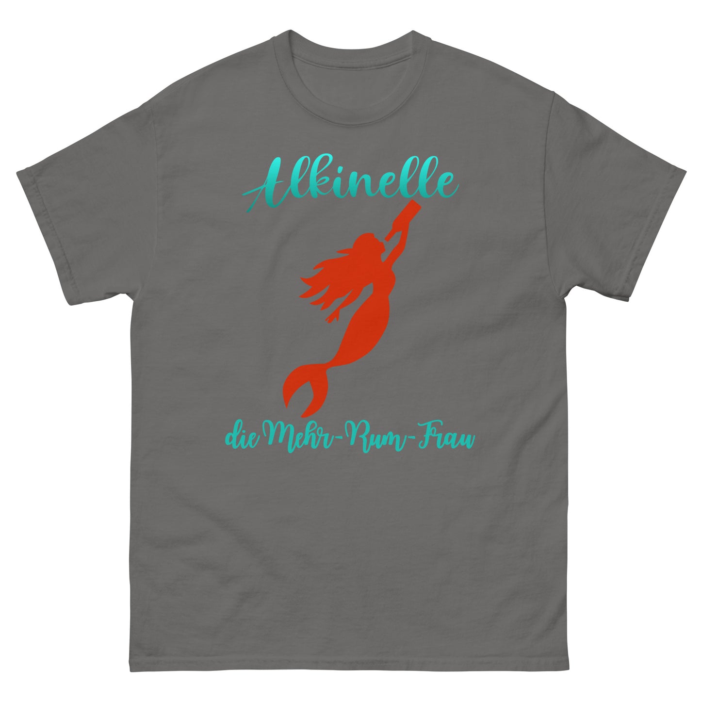 Alkinelle die Meer-Rum-Frau T-Shirt