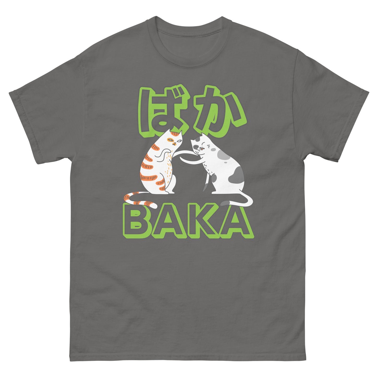 Baka Katzen Backpfeife Anime T-Shirt