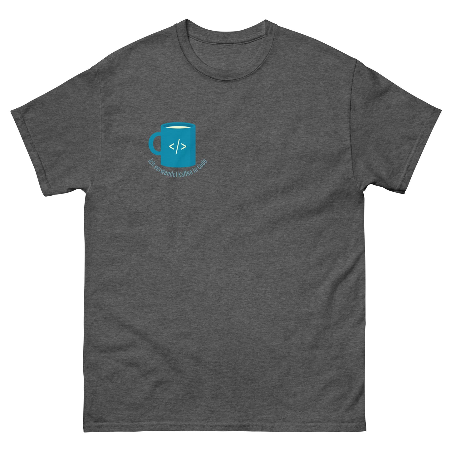 Ich verwandel Kaffee in Code Programmierer T-Shirt