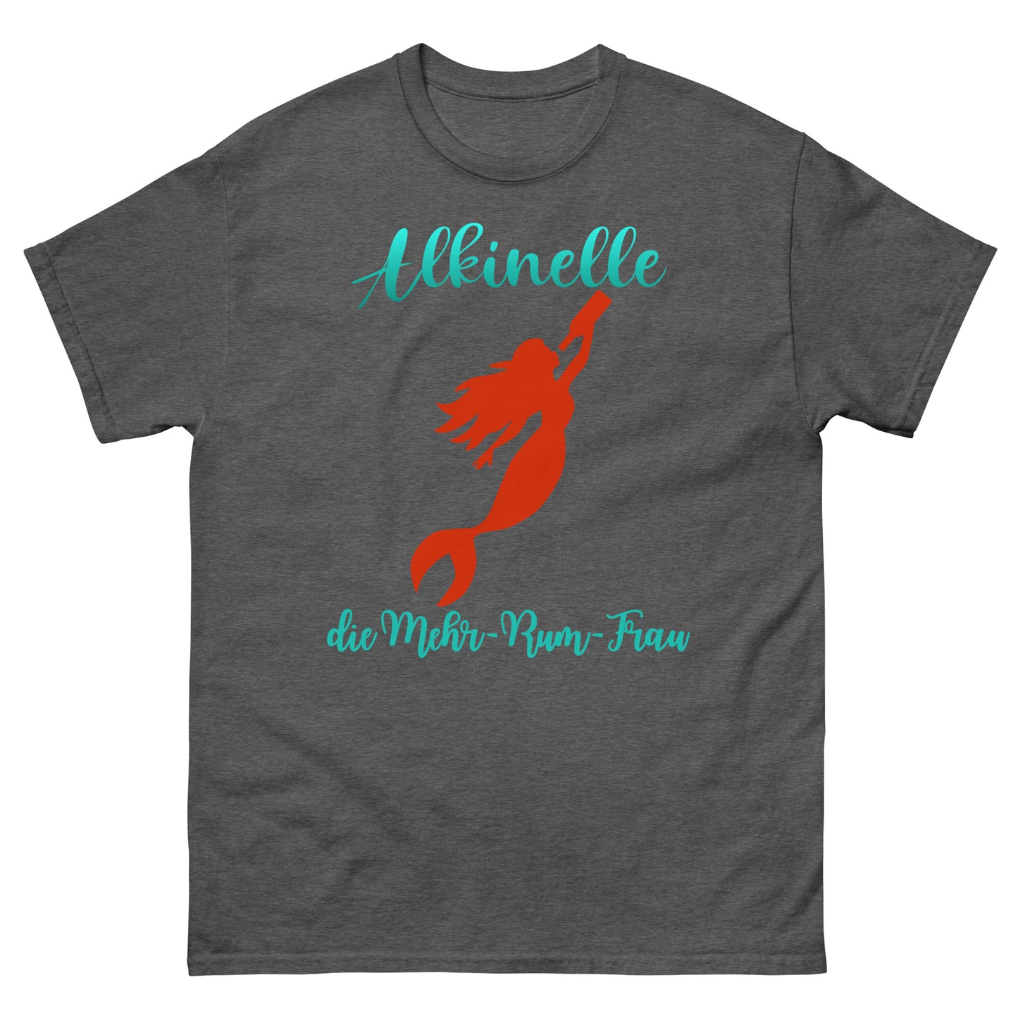 Alkinelle die Meer-Rum-Frau T-Shirt