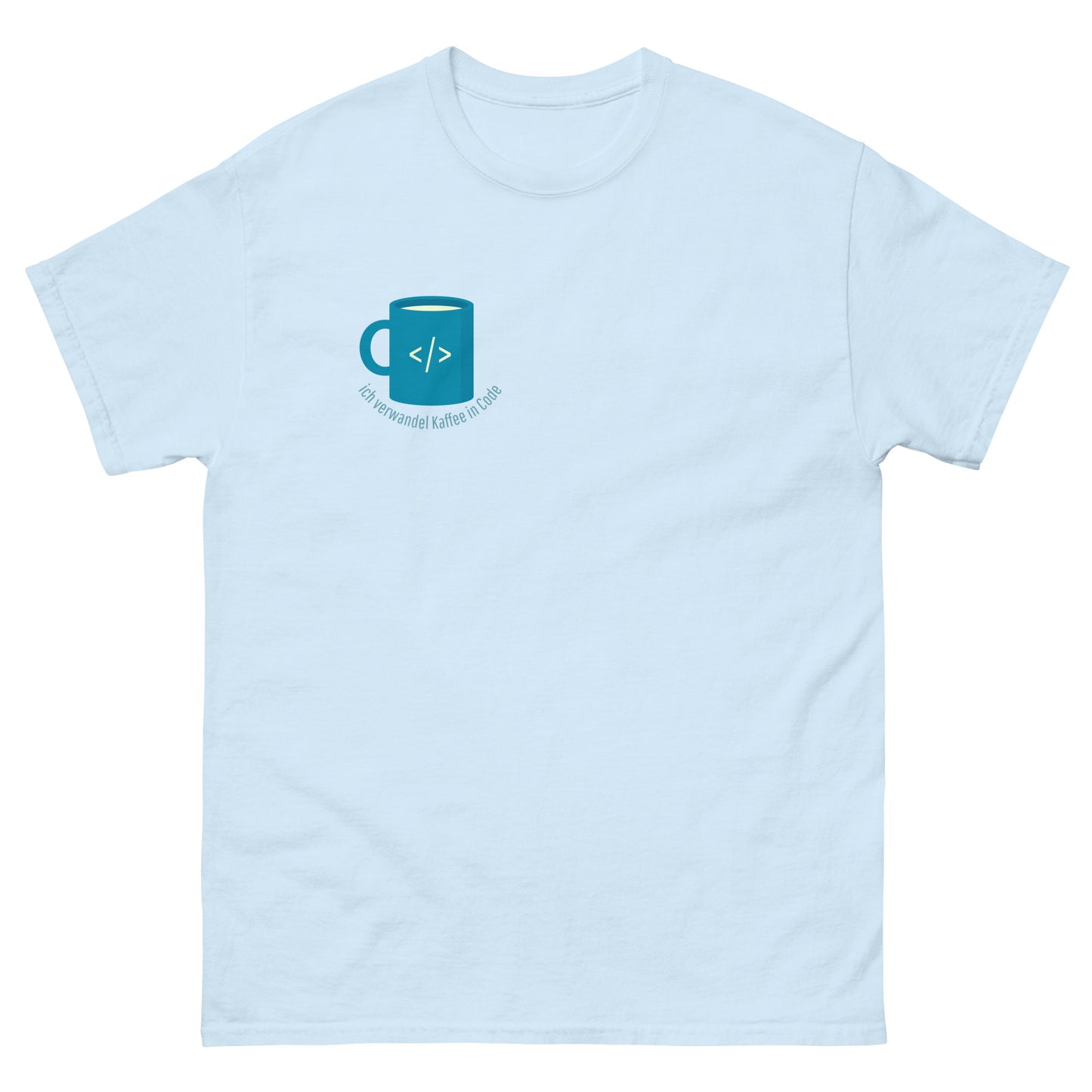 Ich verwandel Kaffee in Code Programmierer T-Shirt