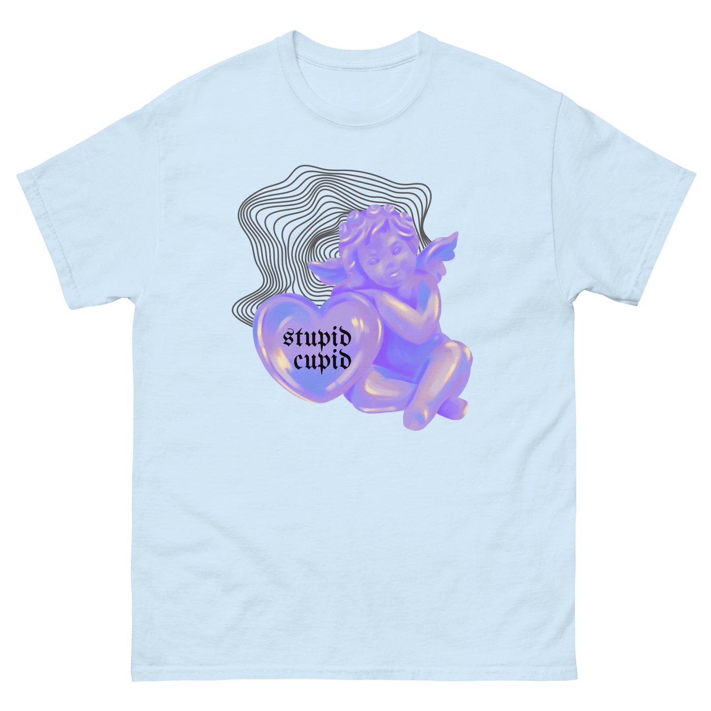 Stupid Cupid Amor Herz T-Shirt