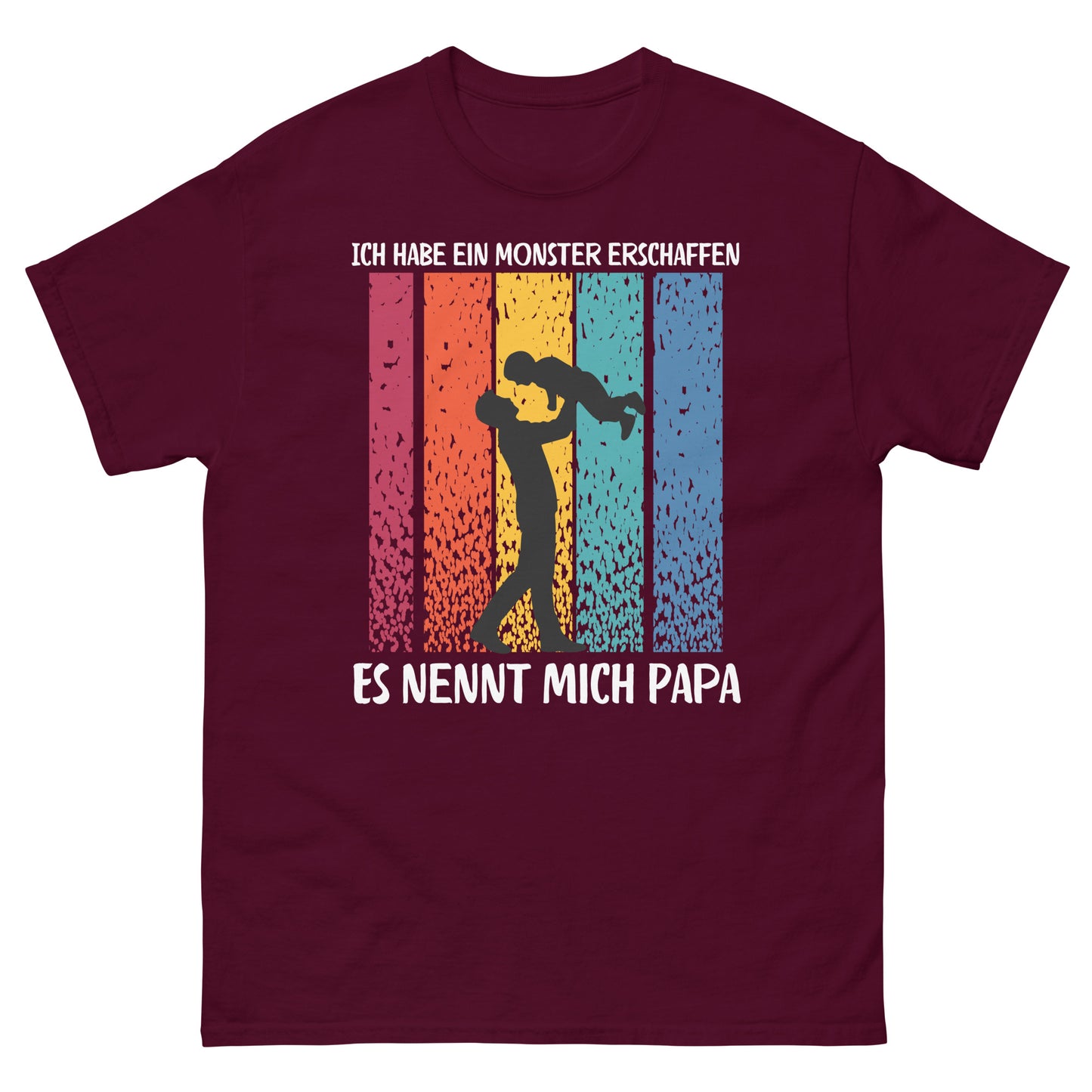 Ich habe ein Monster erschaffen Papa Vater T-Shirt