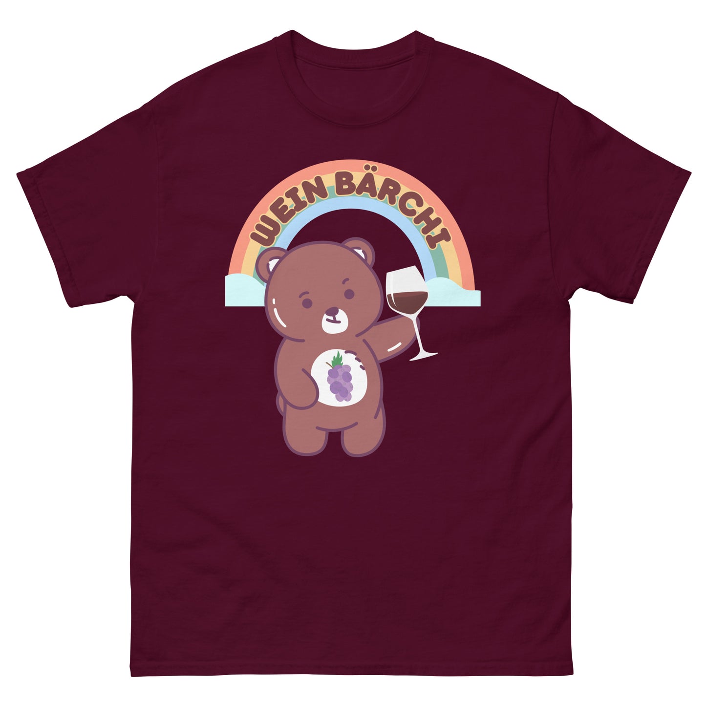 Wein Bärchi Parodie Saufen T-Shirt