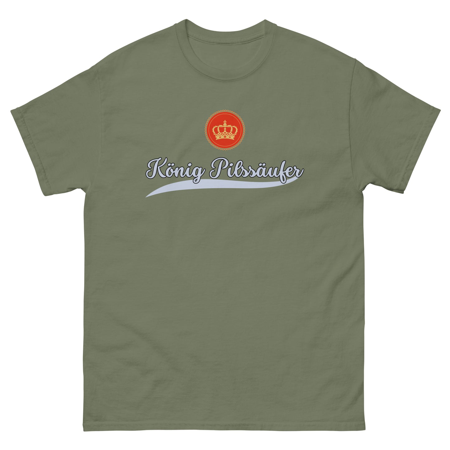 König Pilssäufer Bier Paraodie T-Shirt