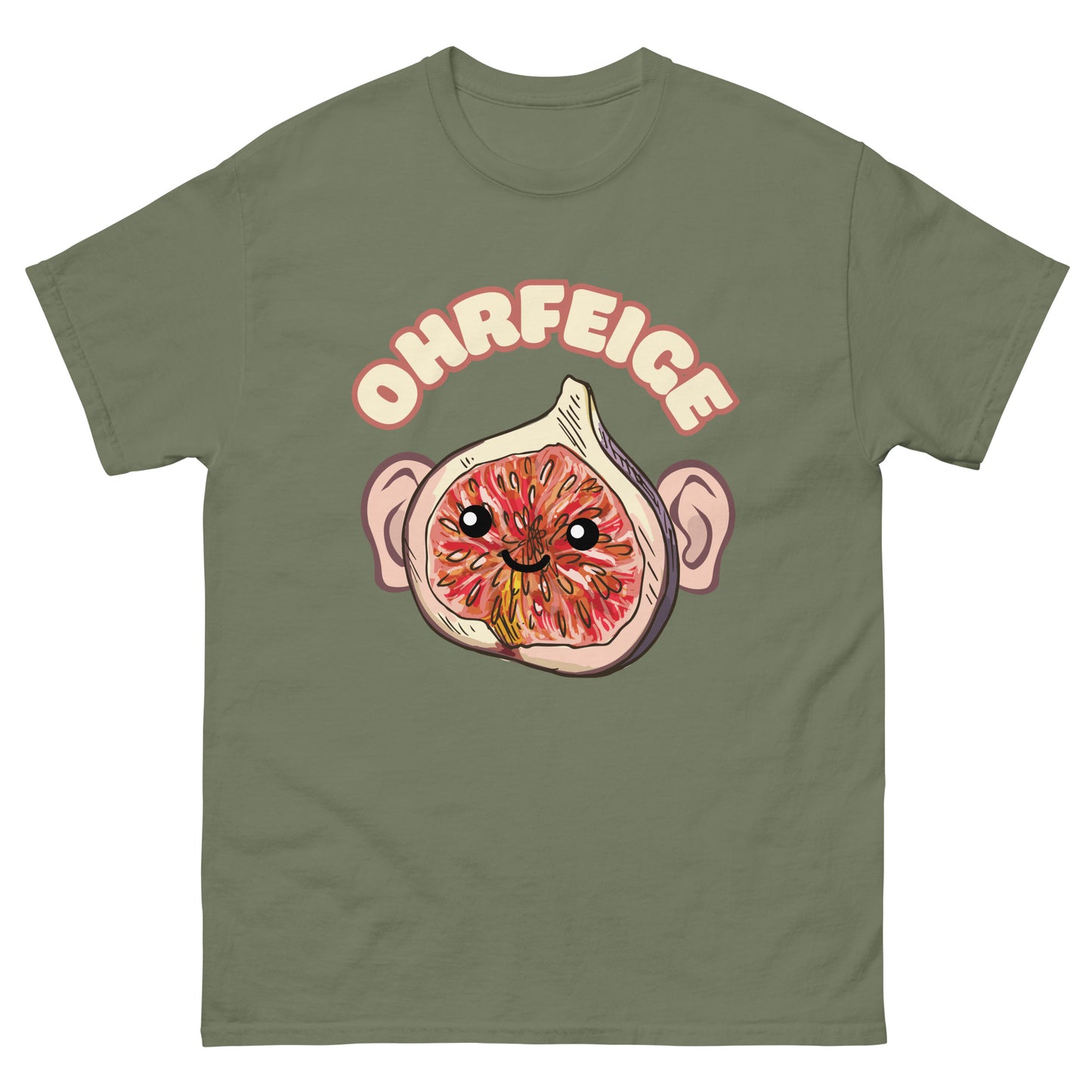 Ohrfeige Wortspiel T-Shirt