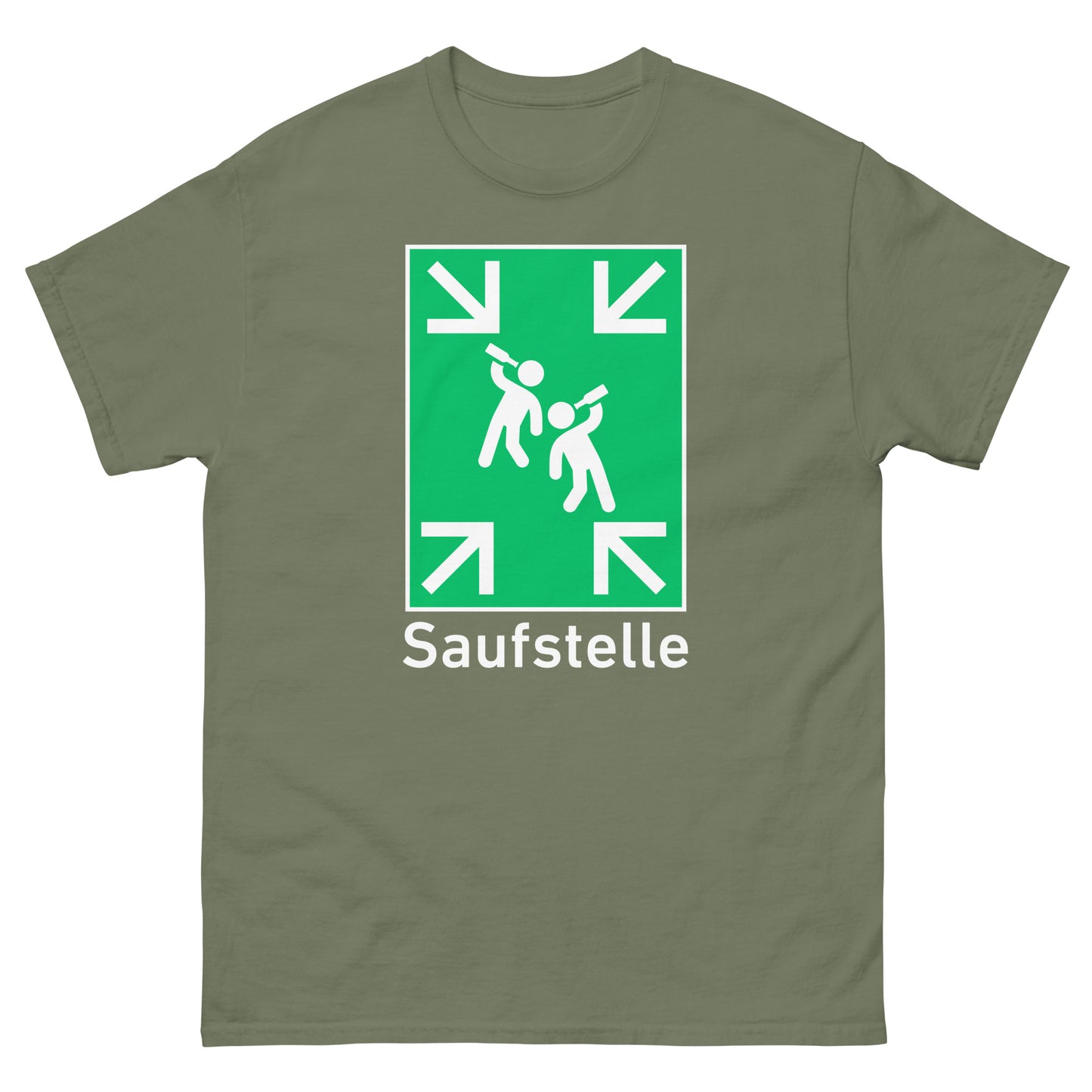Saufstelle Sammelstelle Bier T-Shirt
