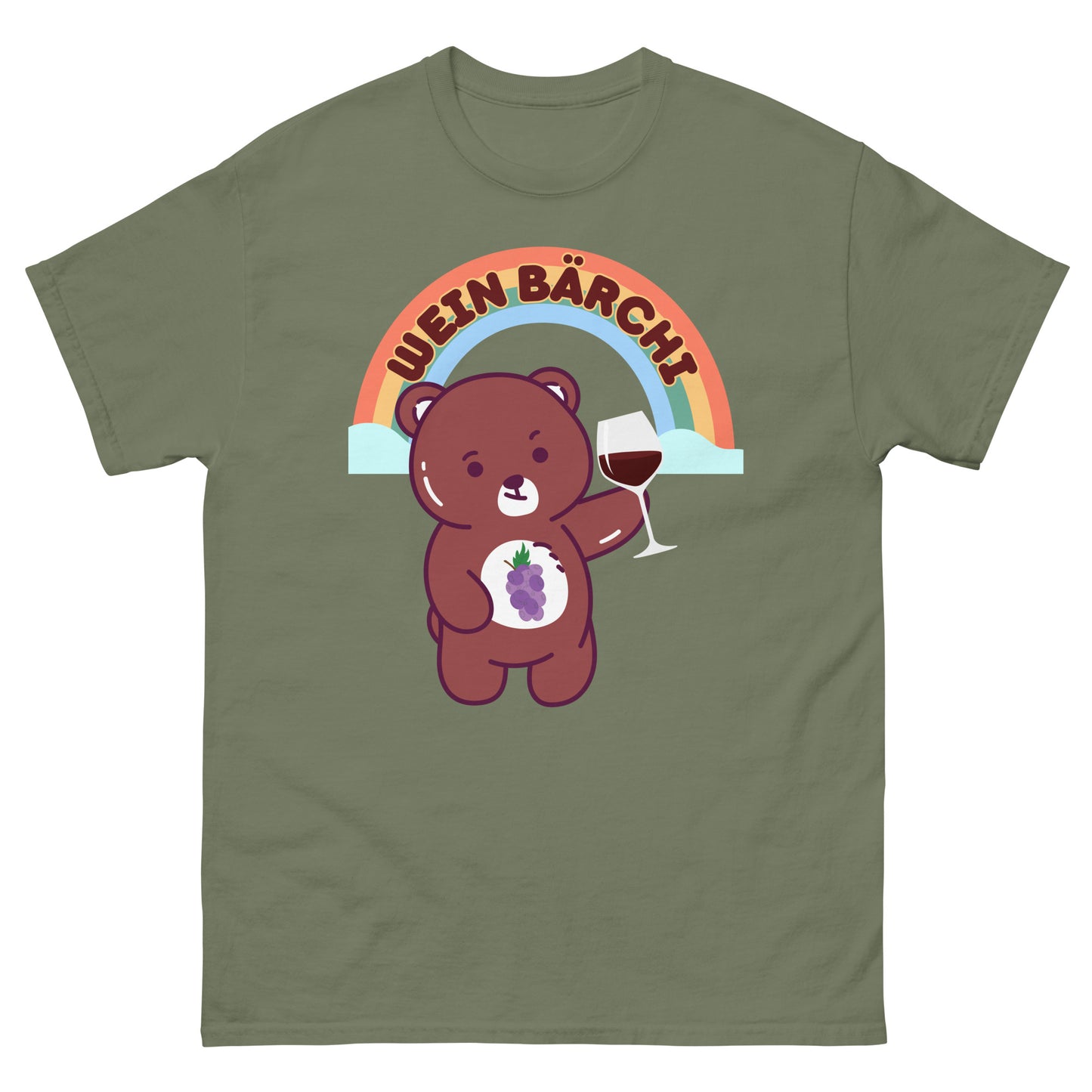 Wein Bärchi Parodie Saufen T-Shirt