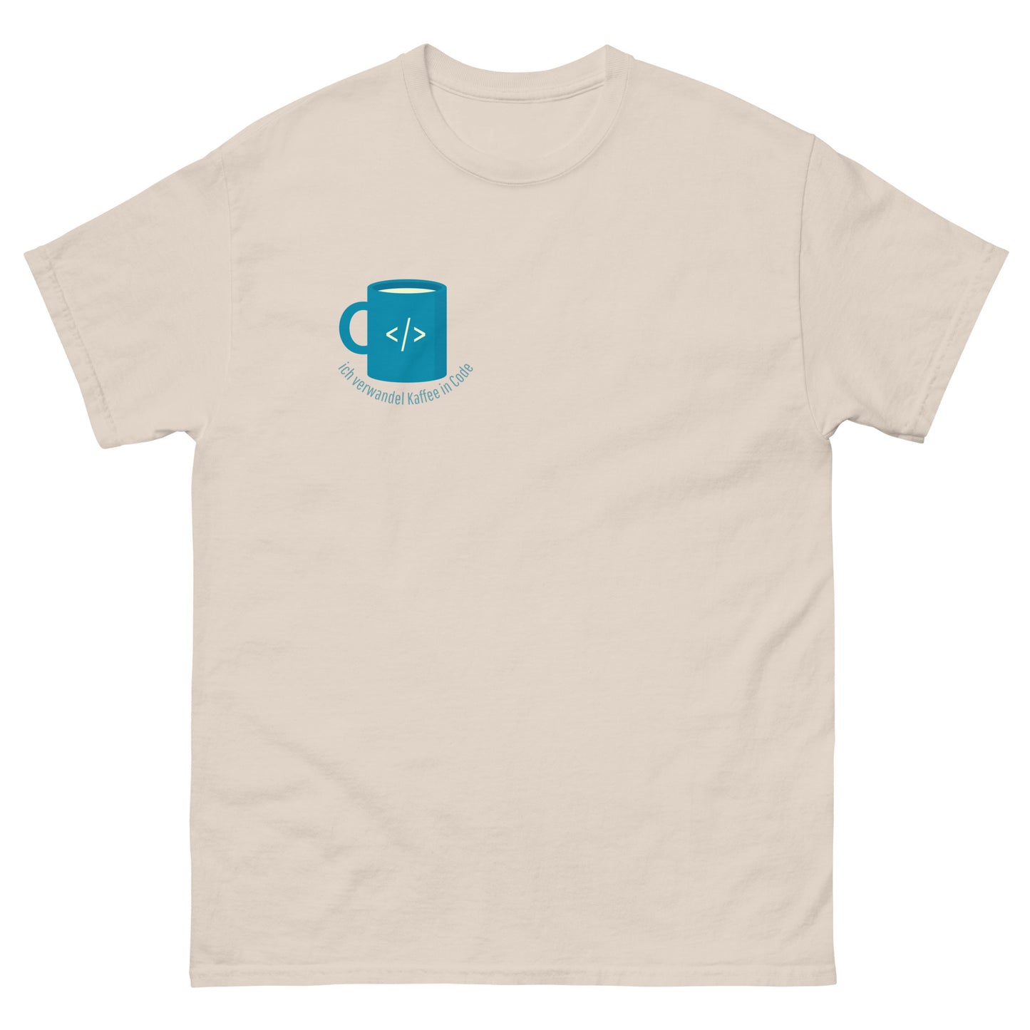 Ich verwandel Kaffee in Code Programmierer T-Shirt