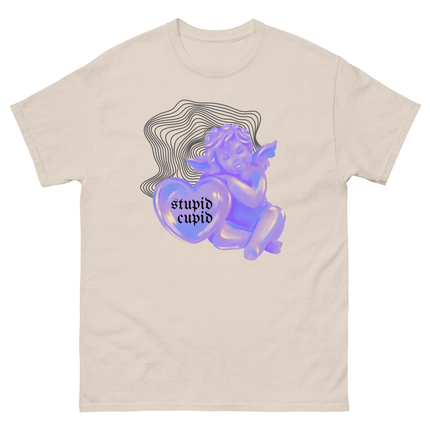 Stupid Cupid Amor Herz T-Shirt