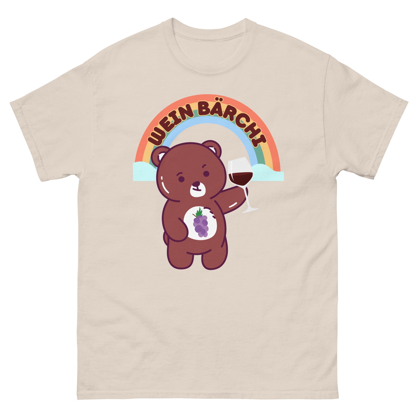 Wein Bärchi Parodie Saufen T-Shirt