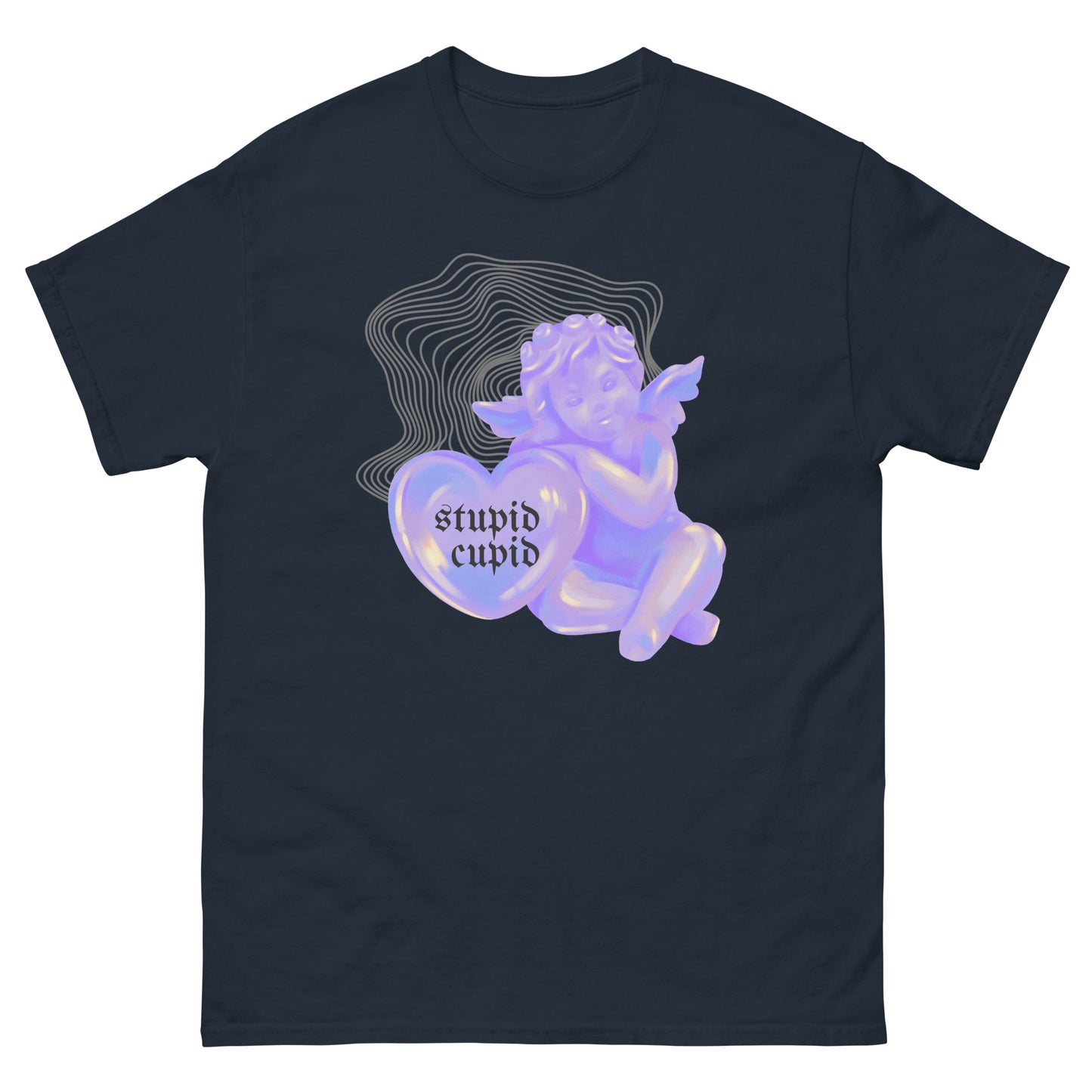 Stupid Cupid Amor Herz T-Shirt