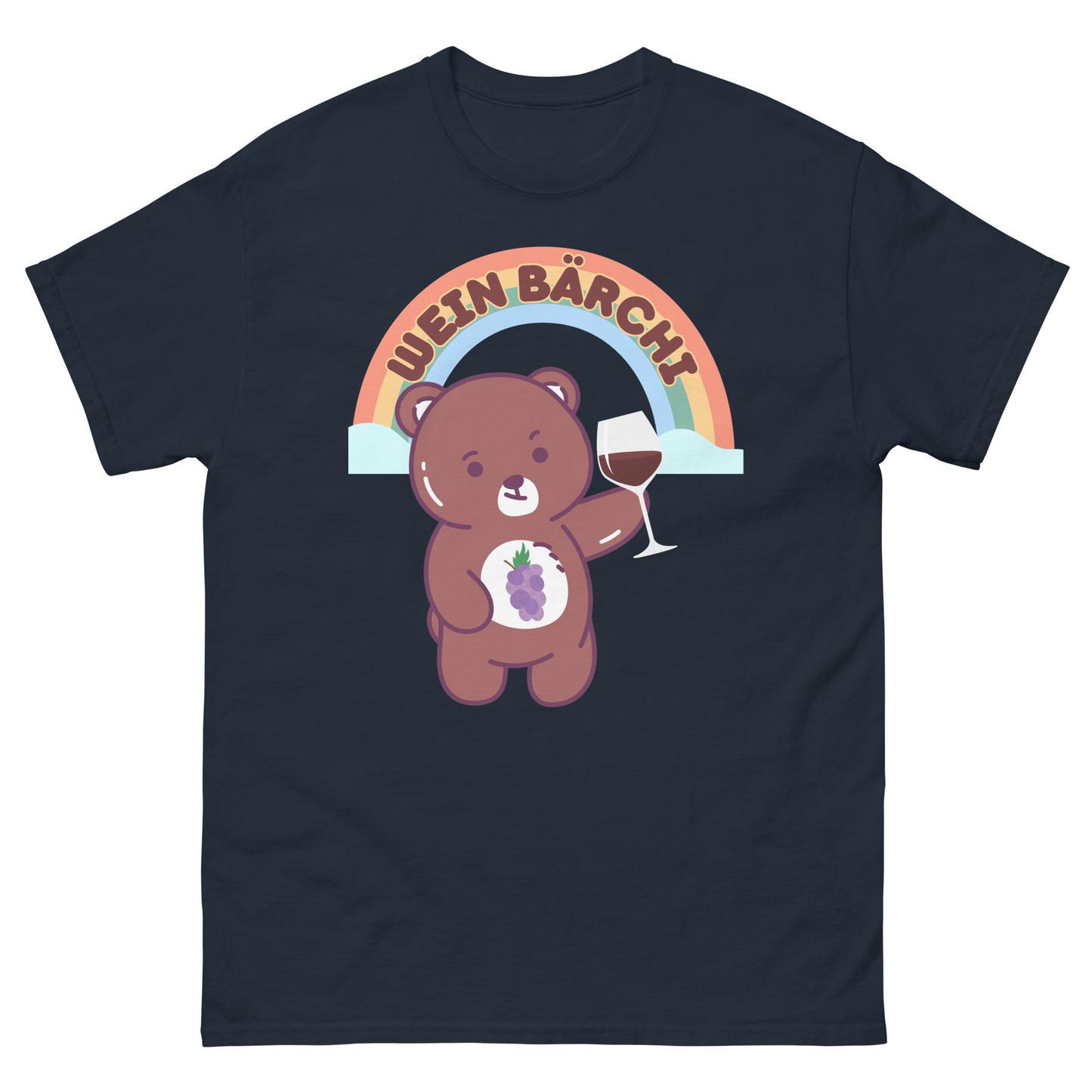 Wein Bärchi Parodie Saufen T-Shirt